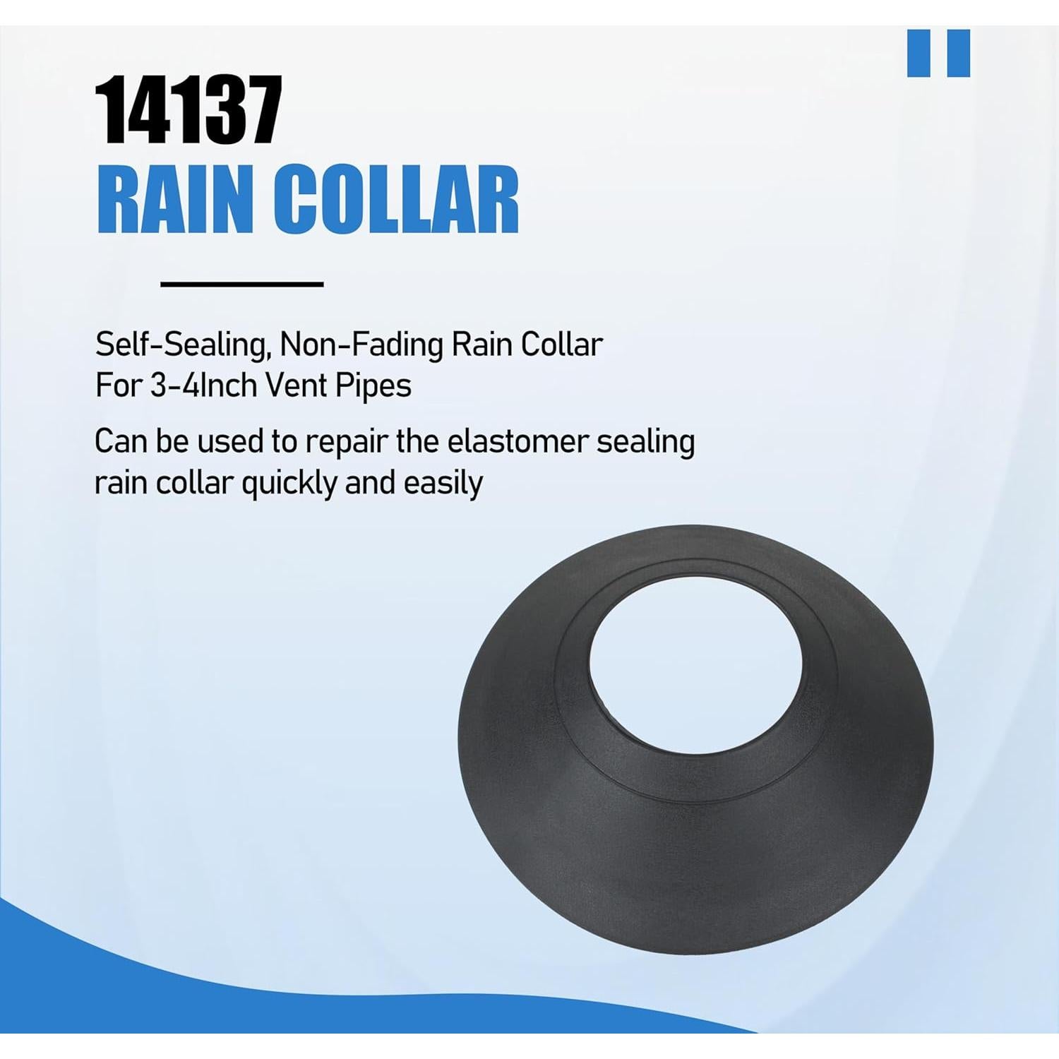 Collar de Lluvia 14137 KAZFFD 3-4 Pulgadas para Techo