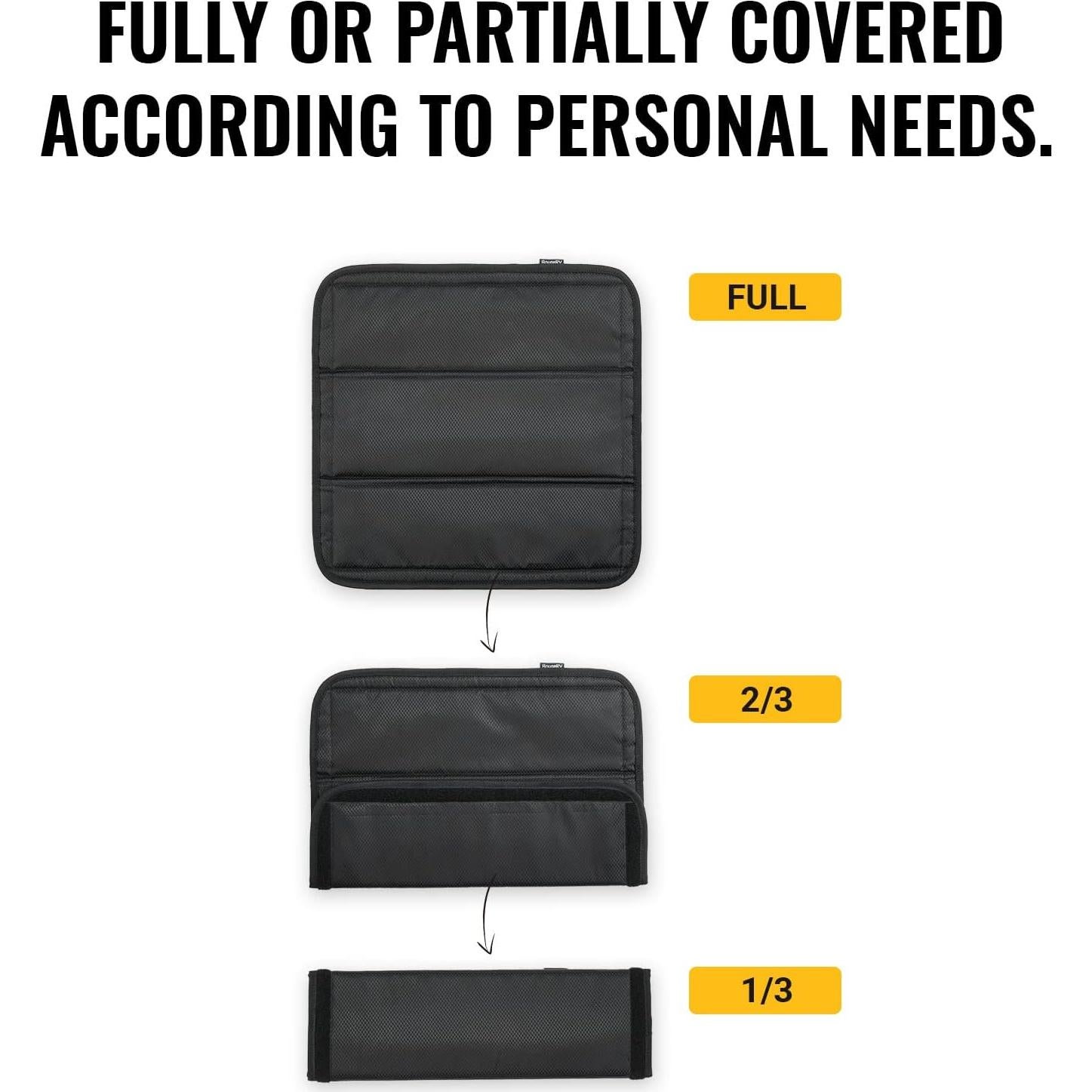 Cubierta de Ventilación BougeRV 15.8x15.8 cm Magnética Plegable