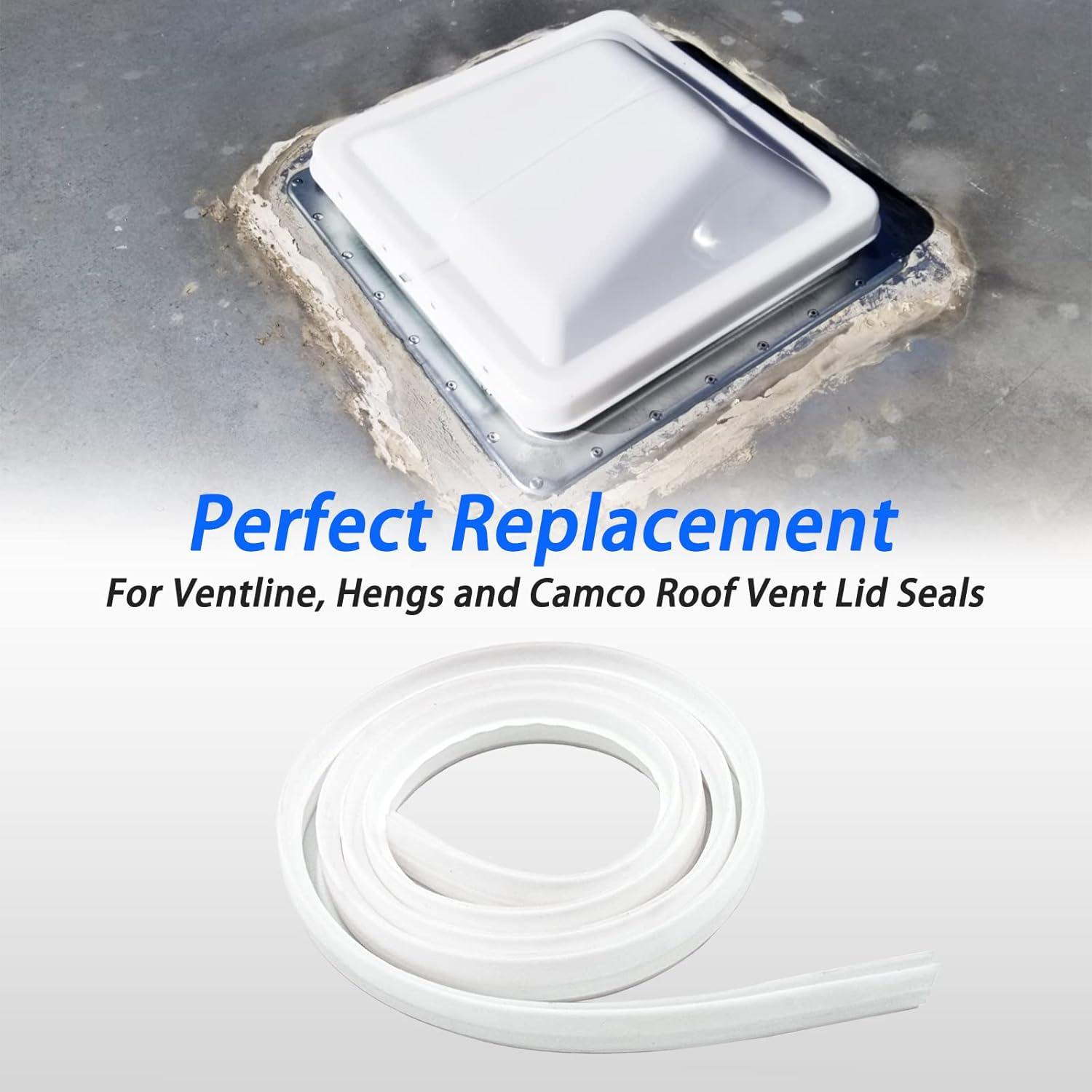 Sello de Ventilación de Techo RV WTNYOU 1.3m Blanco TPE