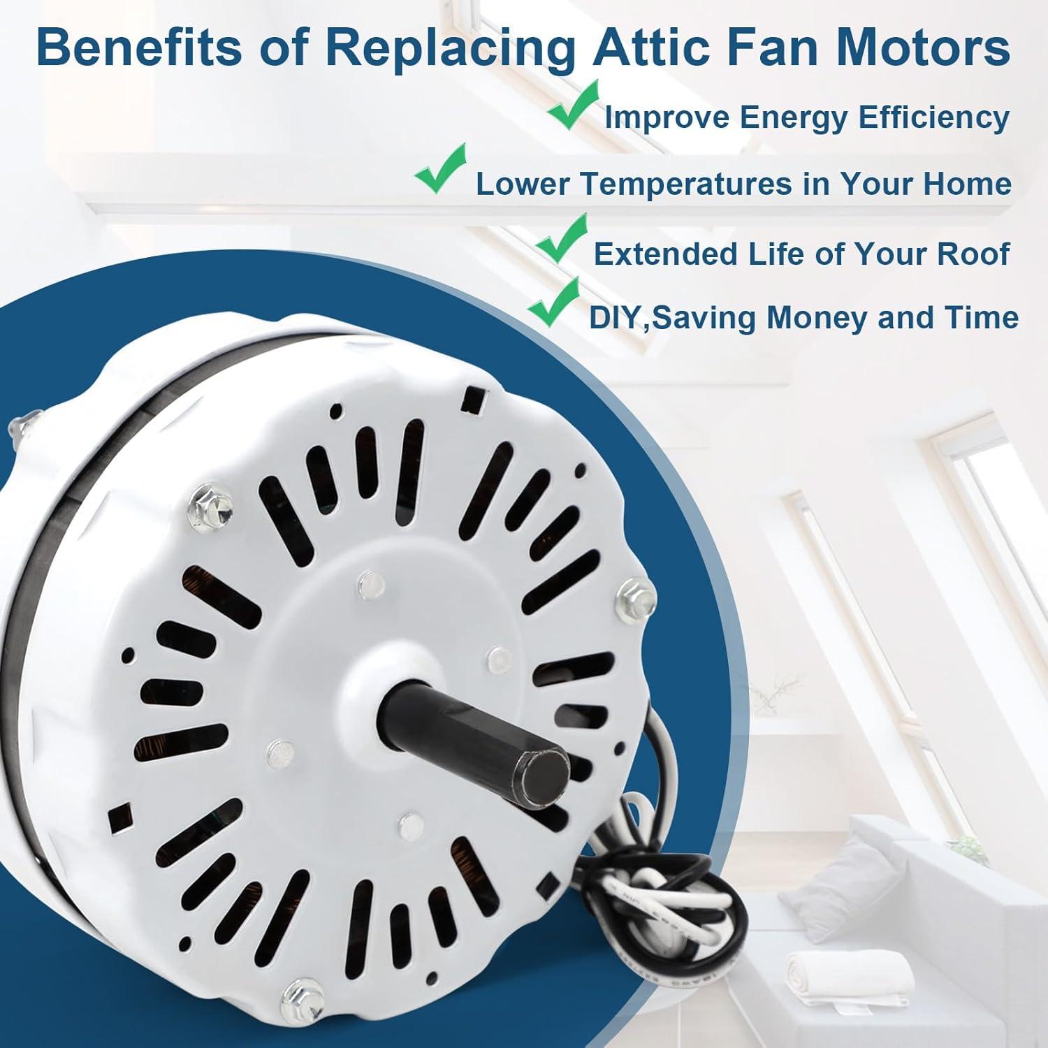 Motor de Ventilador de Techo Aibabcue F0510B2944 3.4A 1100RPM