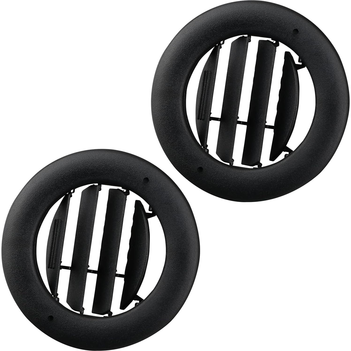 Cubiertas de Ventilación de Aire Acondicionado TQPONLY 2 Pcs para Ford y Lincoln