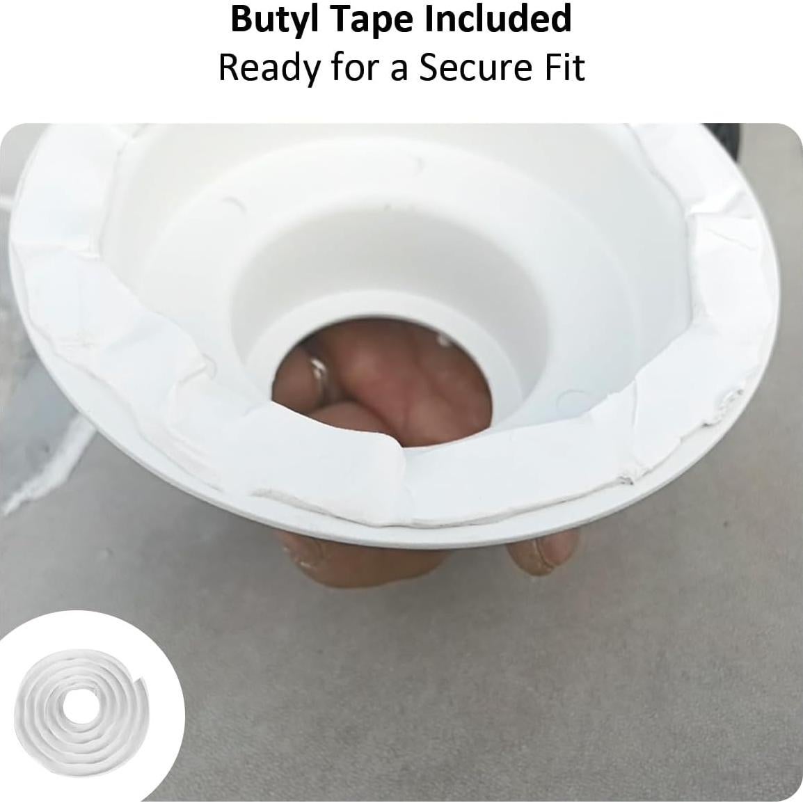 Tapa de Ventilación de Aluminio Golysoa para RV - 2 Paquetes