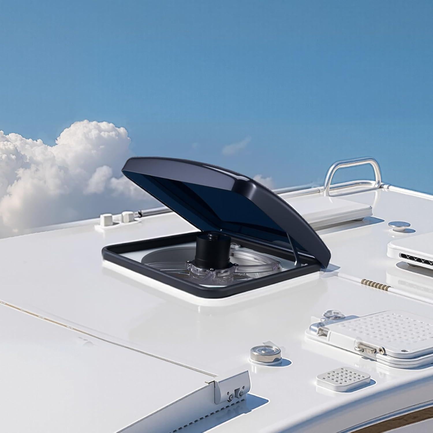 Ventilador de Techo VEVOR 35.6 cm para RV 12V con Control Remoto