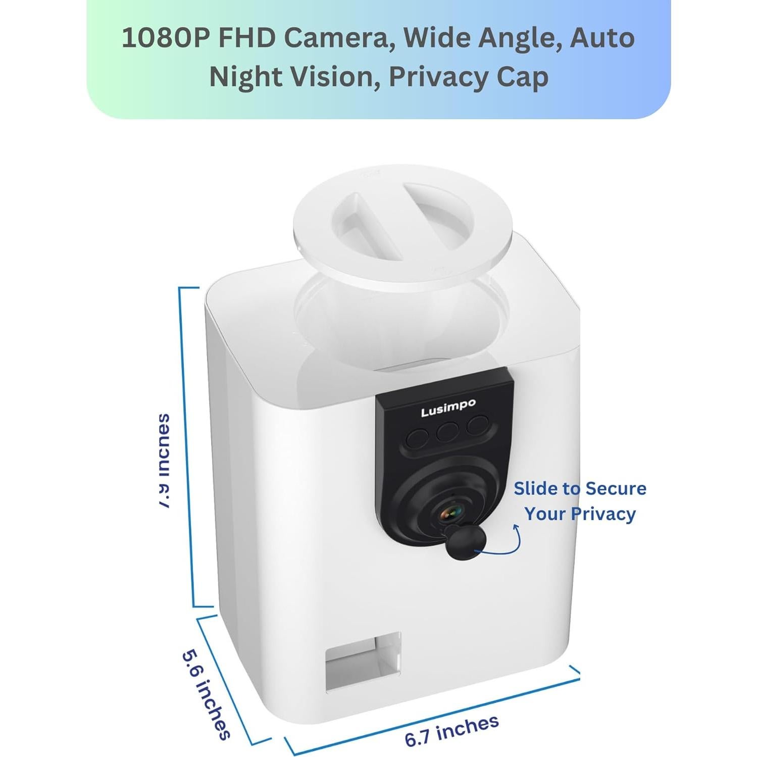 Cámara Inteligente para Mascotas Owlet LL-SDCT-33A 1080P