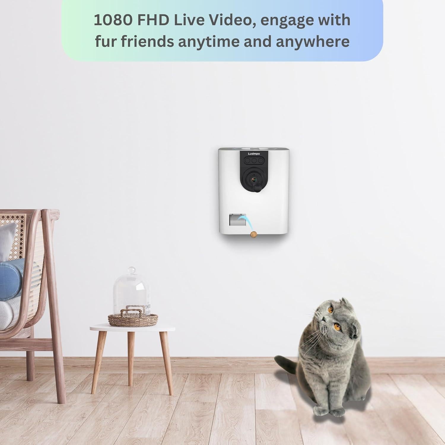 Cámara Inteligente para Mascotas Owlet LL-SDCT-33A 1080P