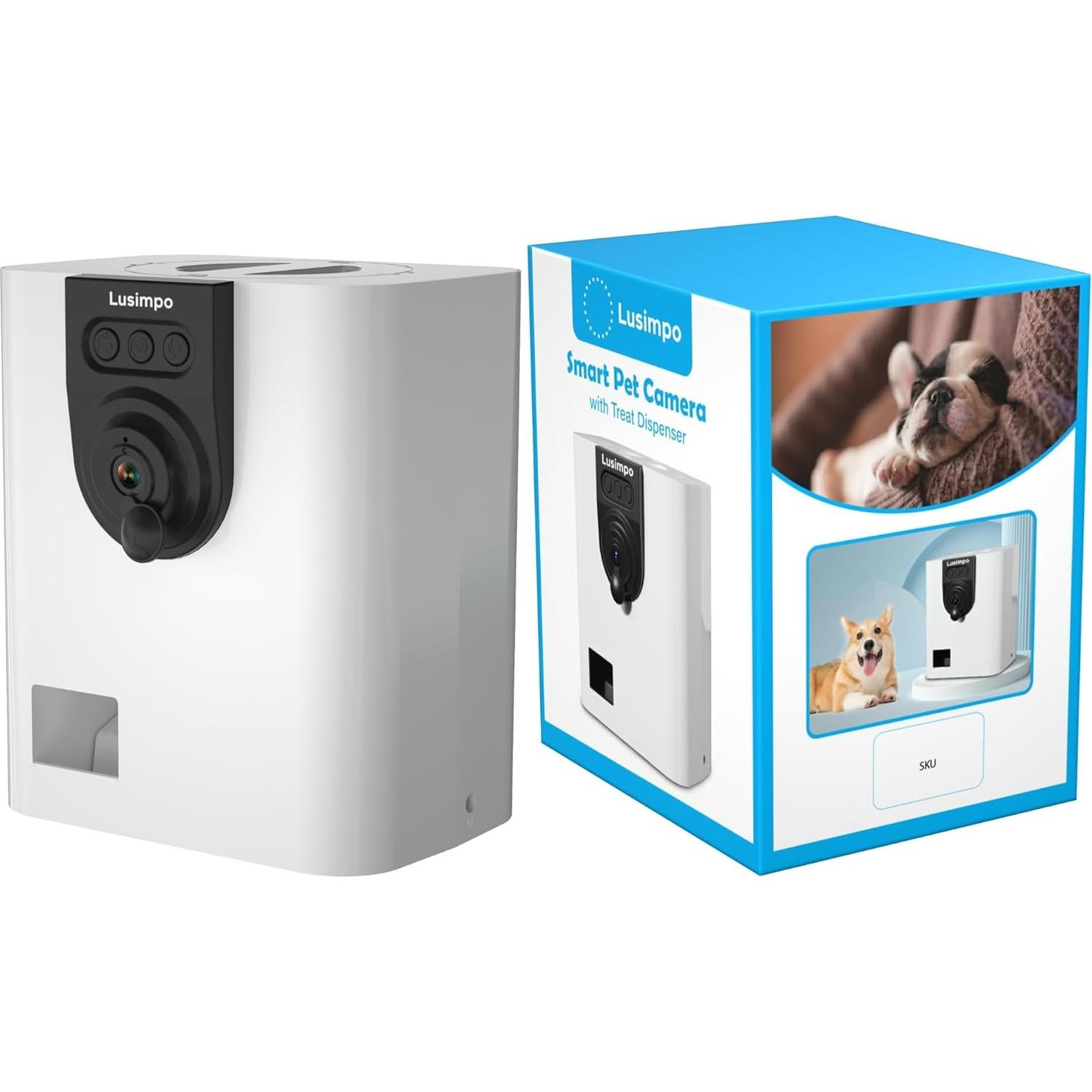 Cámara Inteligente para Mascotas Owlet LL-SDCT-33A 1080P