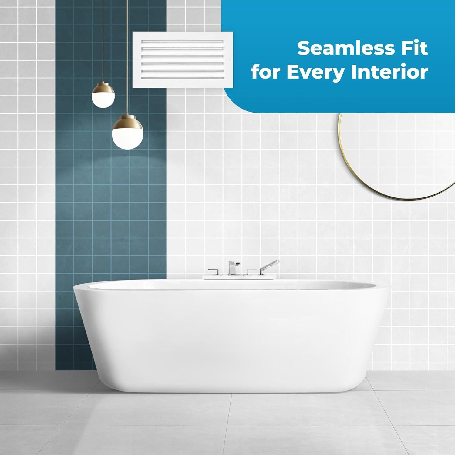 Rejilla de Ventilación de Aluminio Air 360 10x6 Pulgadas