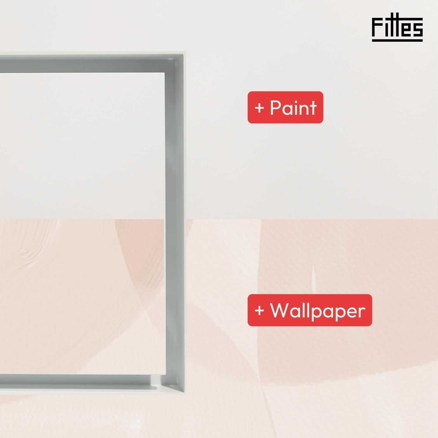 Cubierta de Ventilación de Escape FITTES 35.56x35.56 cm ABS