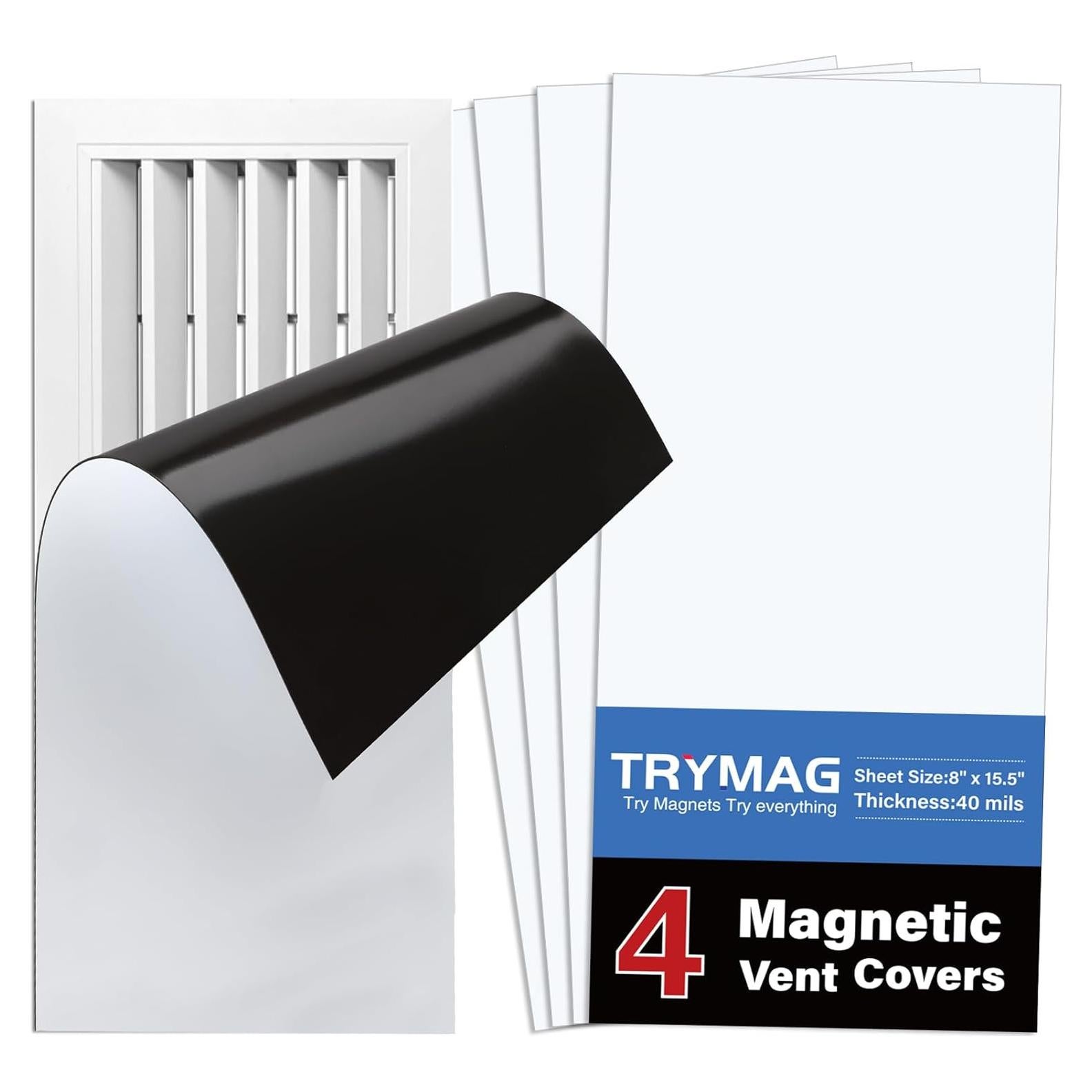 Cubiertas de Ventilación de Piso TRYMAG 20.32x38.1cm - 4 Pcs