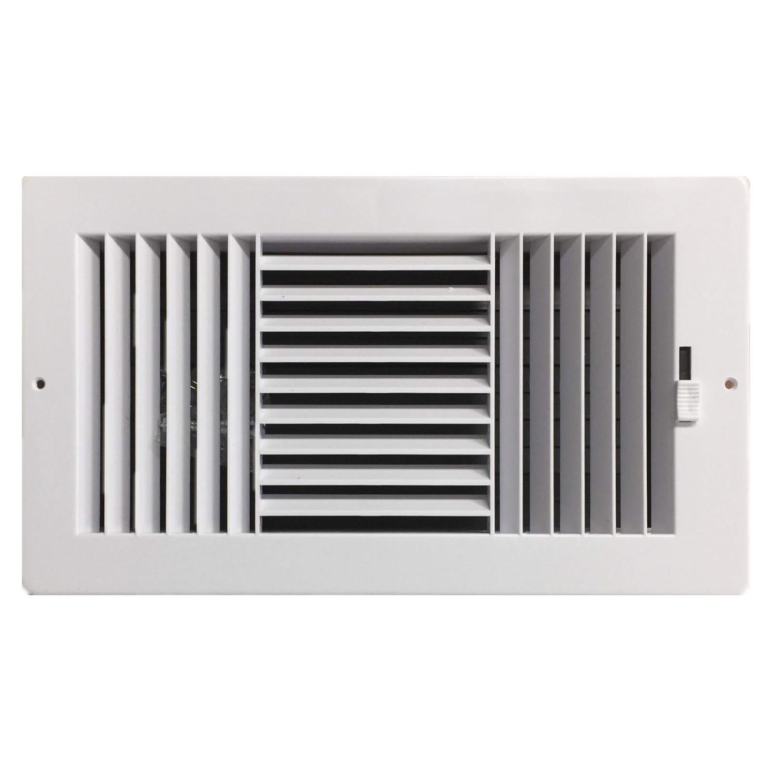 Registro de Pared/Techo Plástico HBW 30.48x15.24 cm Blanco