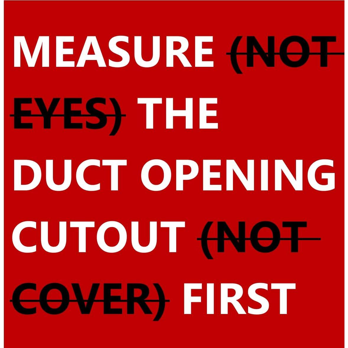 Ventilador Aumentador de Registro VELLEE 6" x 10" Blanco 10 Velocidades