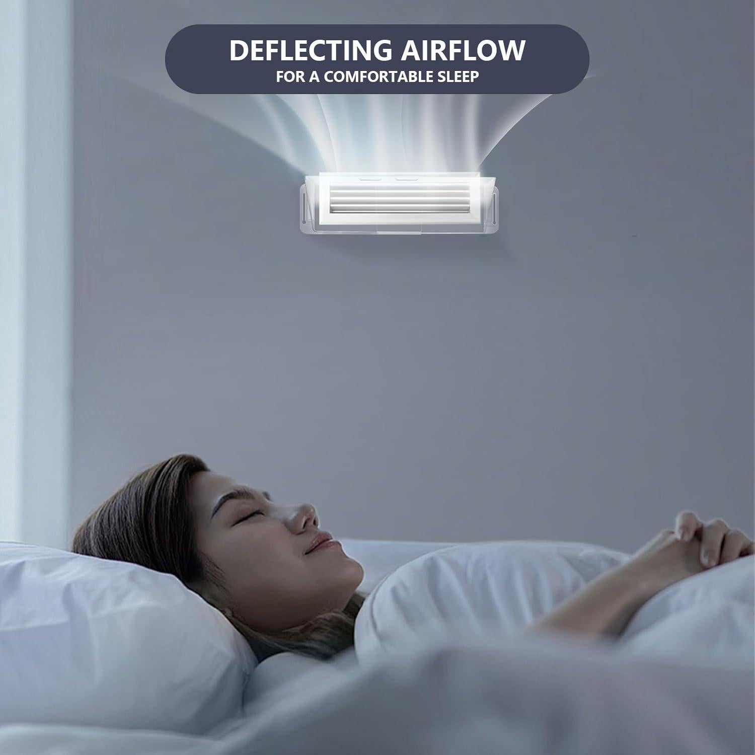 Deflector de Aire Magnético YZXTECNIP Ajustable 22-36 cm 2 Piezas