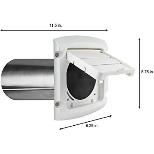 Extractor de Ventilación Dundas Jafine BHLH4WZW 4" Blanco