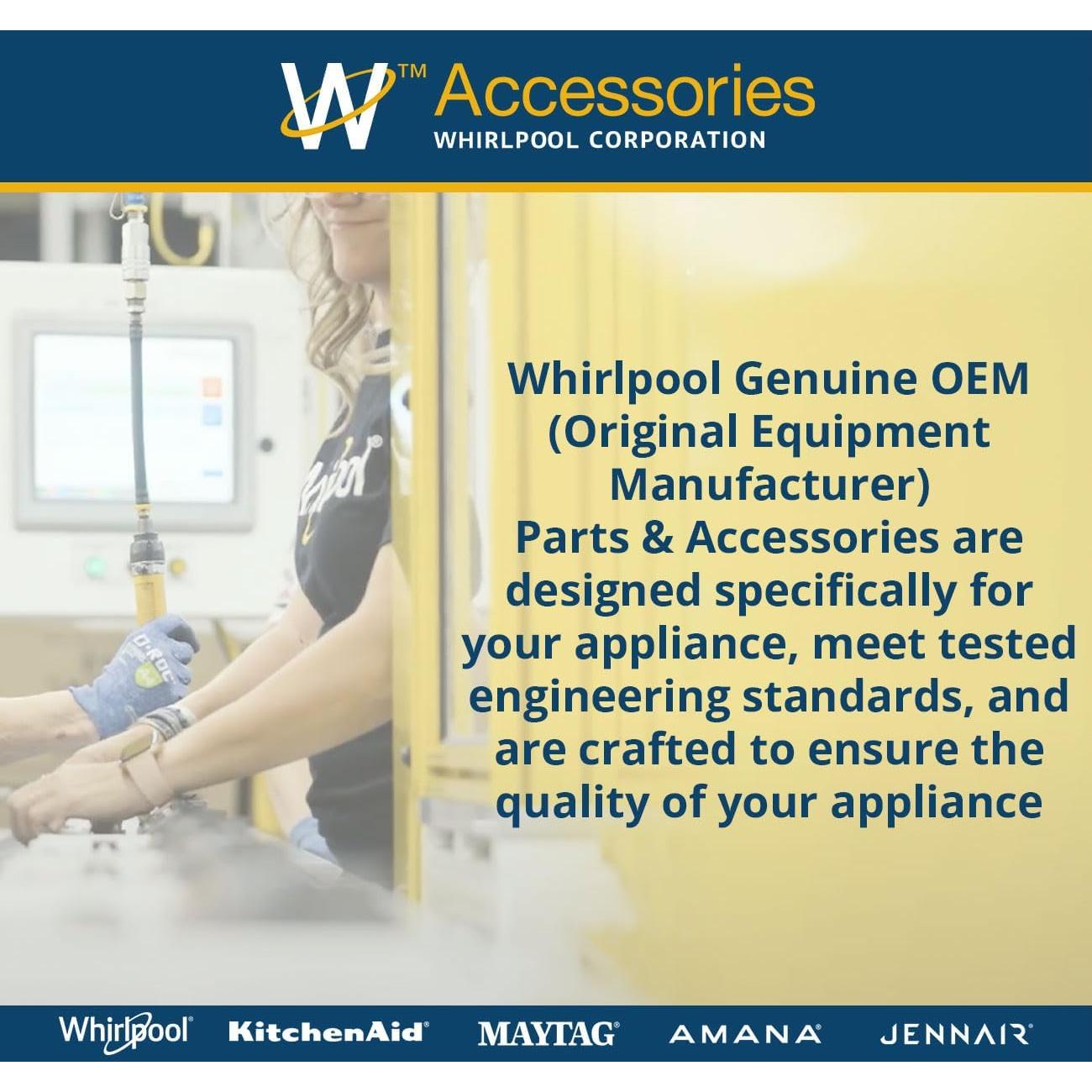 Ventilación con Rejilla para Secadora Whirlpool 8212662 - 10.16 cm