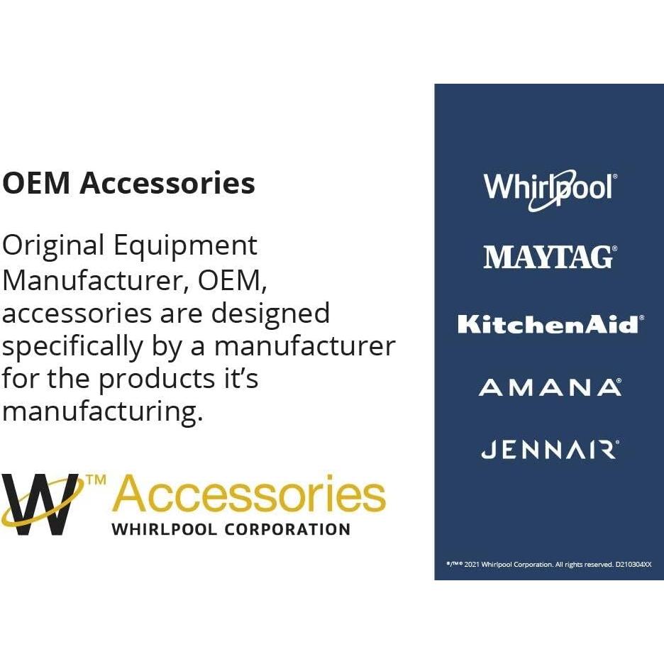 Ventilación con Rejilla para Secadora Whirlpool 8212662 - 10.16 cm