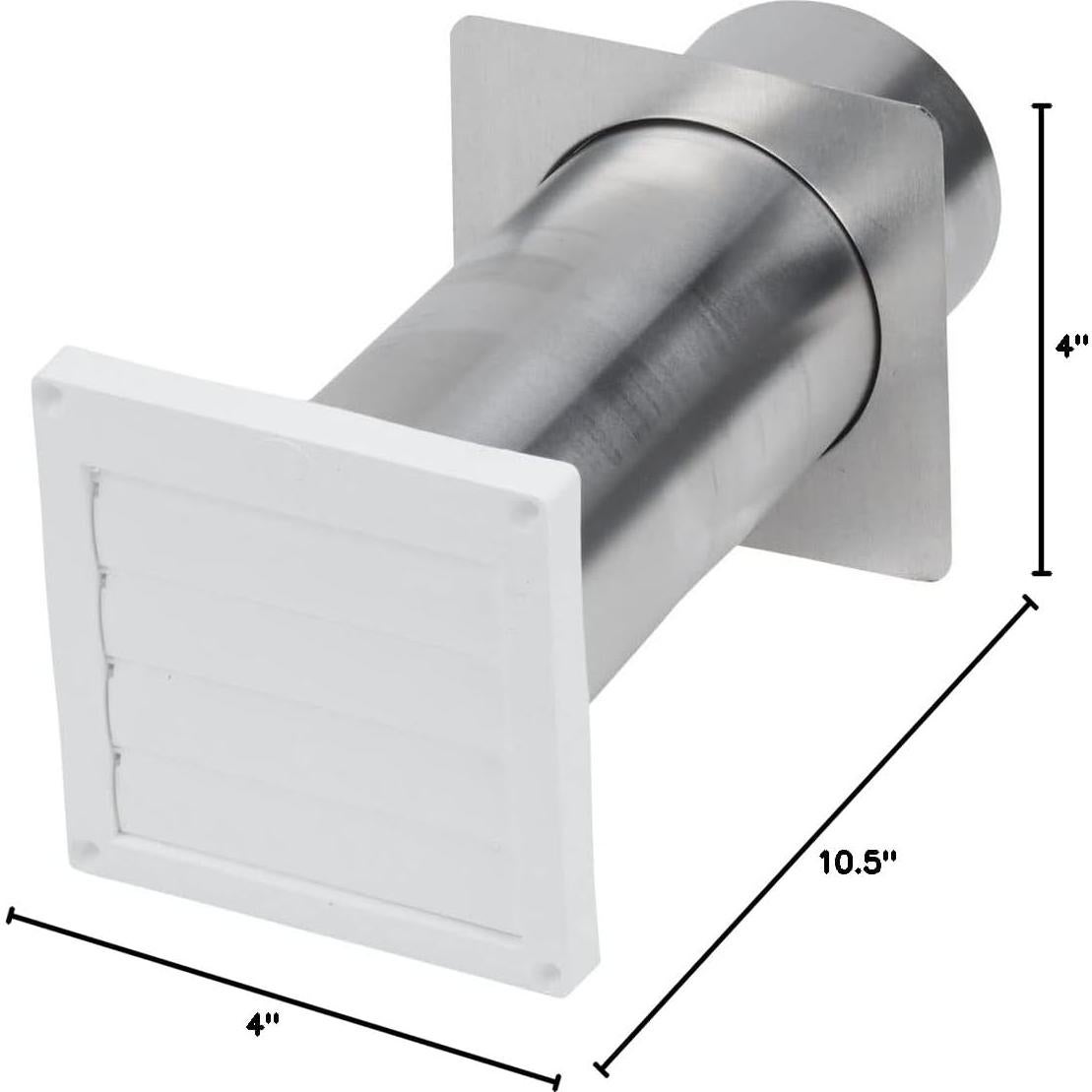 Ventilación con Rejilla para Secadora Whirlpool 8212662 - 10.16 cm