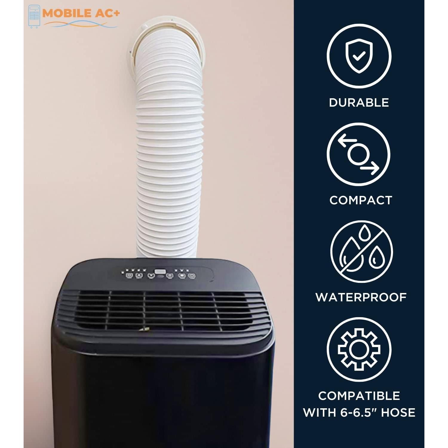 Conector de Montaje en Pared Mobile AC+ para Manguera 15.24-16.51 cm