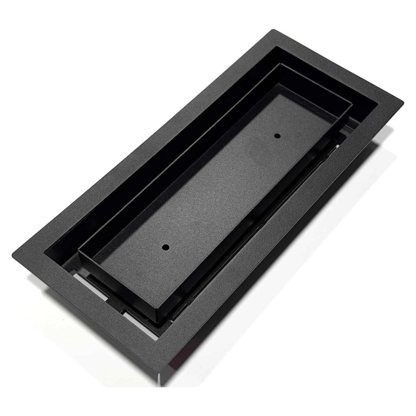 Ventilador de Piso Integrado TRM 410 Negro Metal Elegante