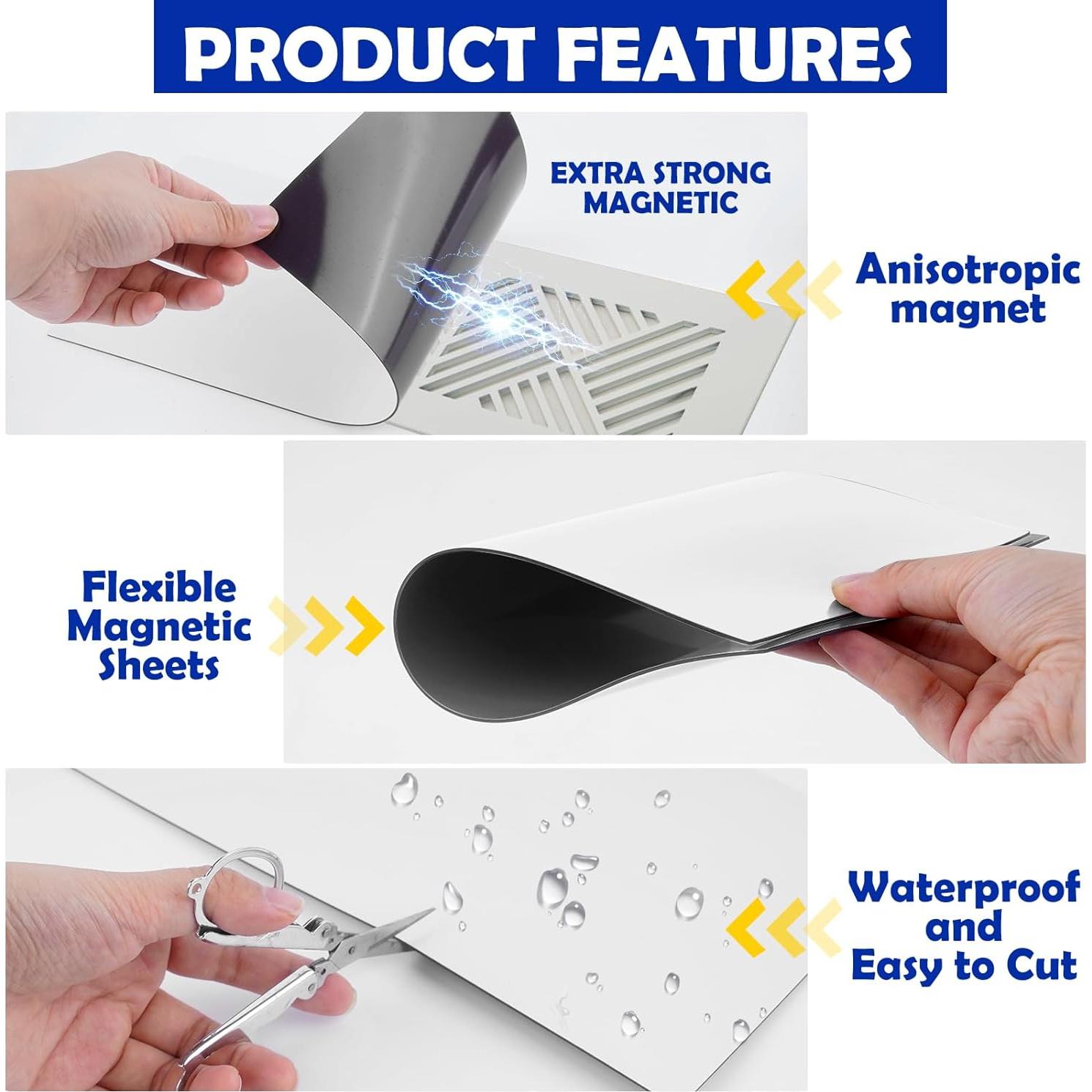 Cubiertas Magnéticas para Ventilación FONKI 34.92 cm x 34.92 cm 2 Piezas