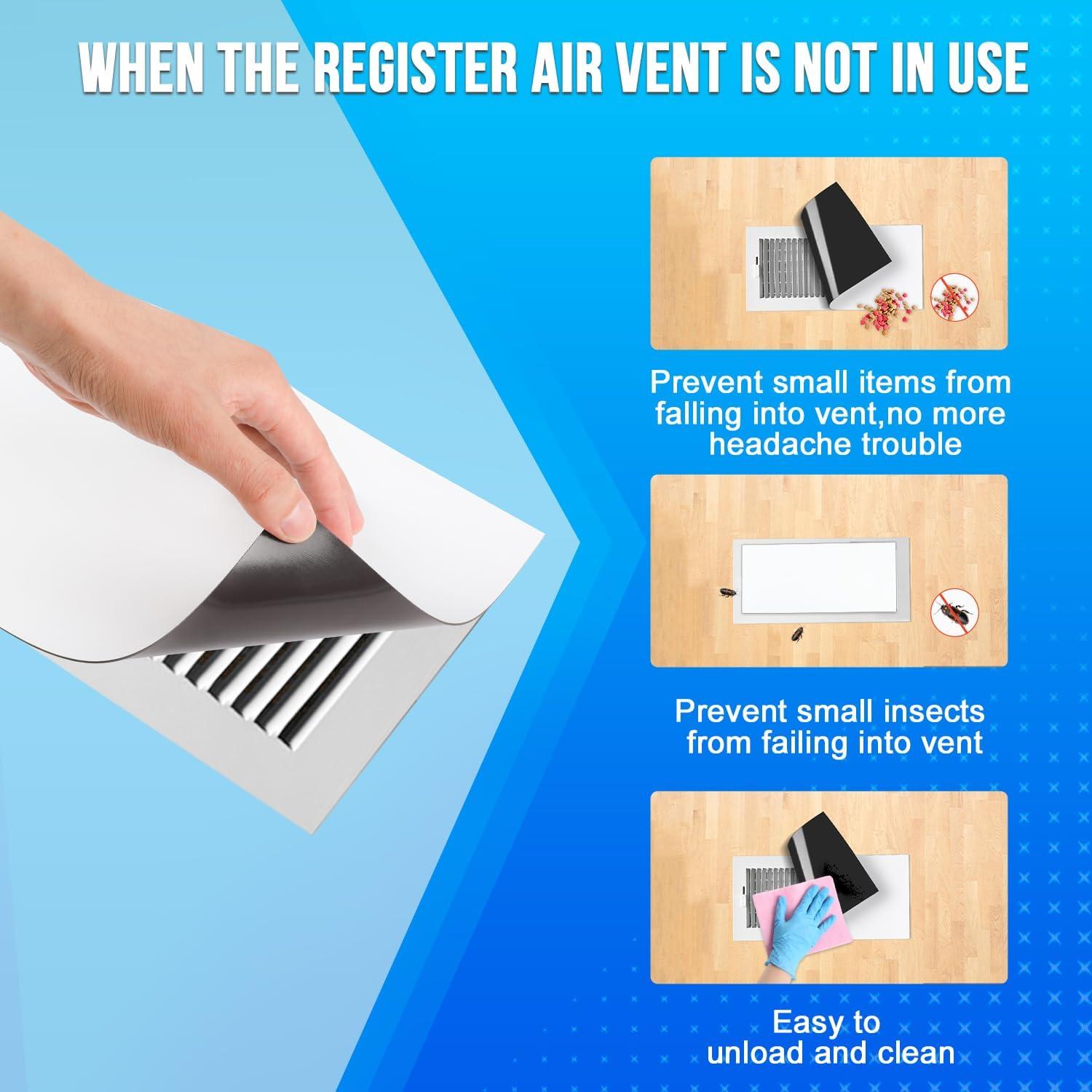 Cubiertas Magnéticas para Ventilación E BAVITE 3 Piezas 20.32x39.37 cm