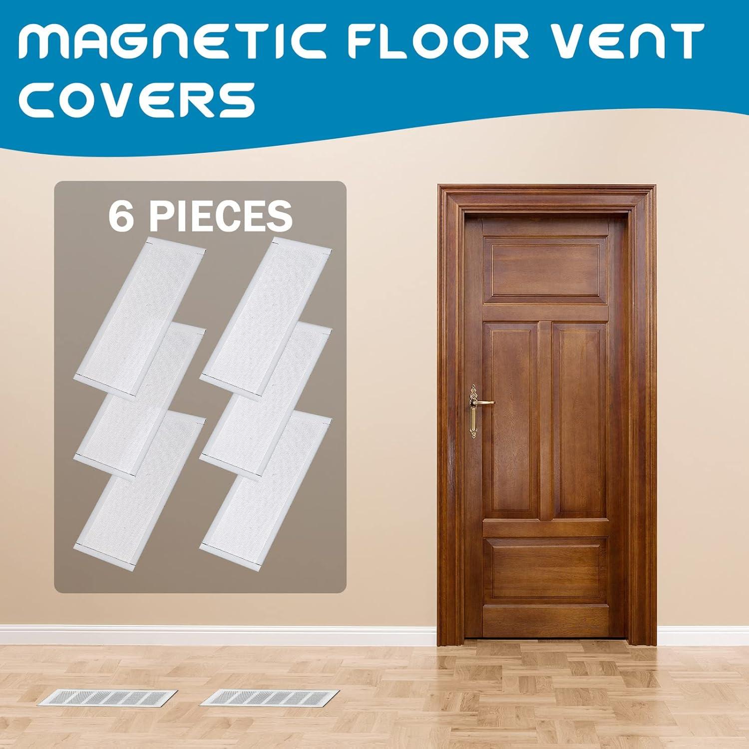 Cubierta de Ventilación Magnética Shappy 10.16x35.56cm Blanca