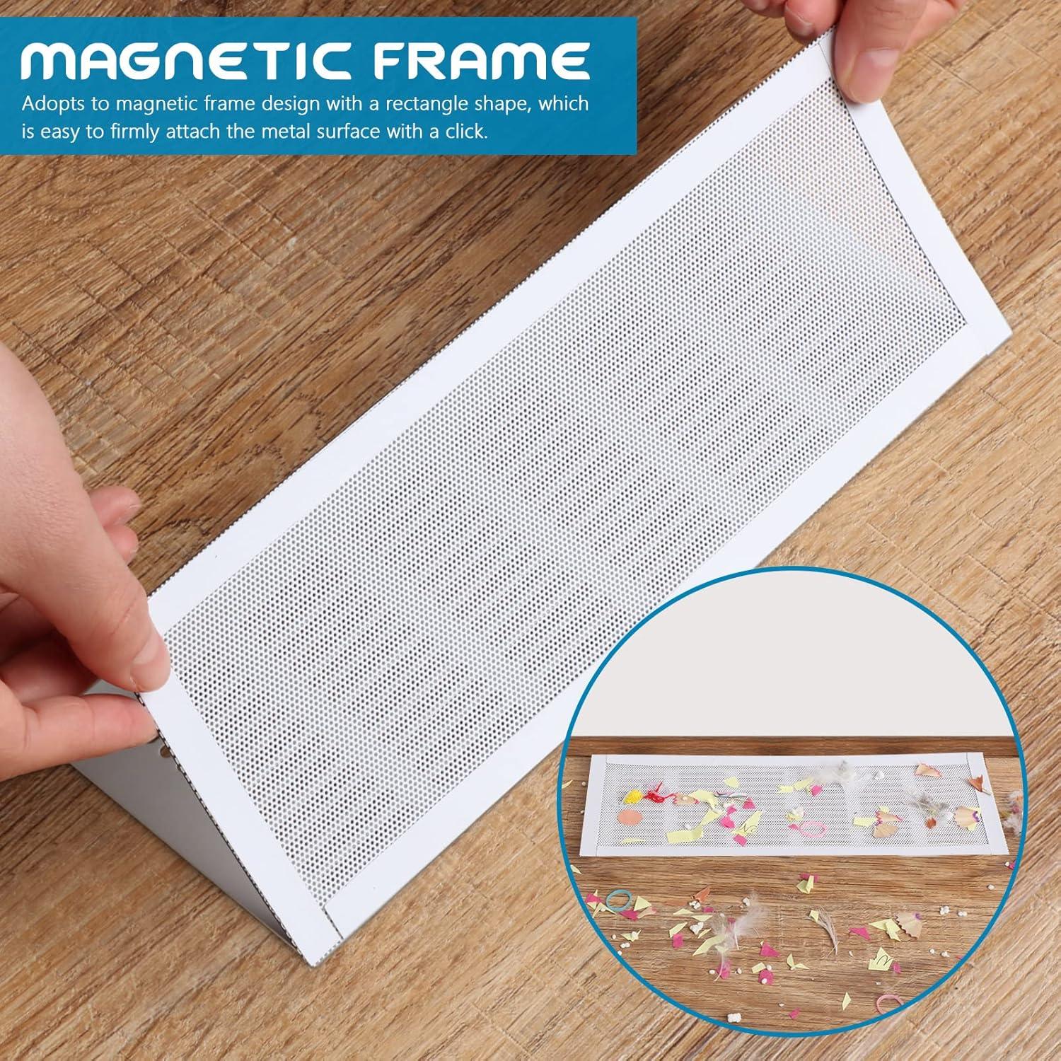 Cubierta de Ventilación Magnética Shappy 10.16x35.56cm Blanca