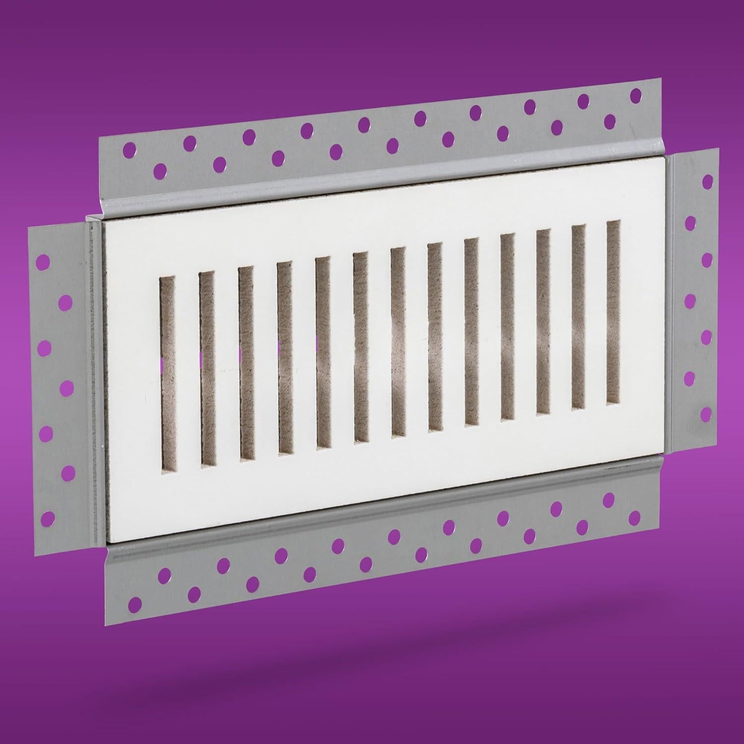 Ventilación de Suministro de Aire Magnético LUXAIRY BL410 10.16x25.4cm