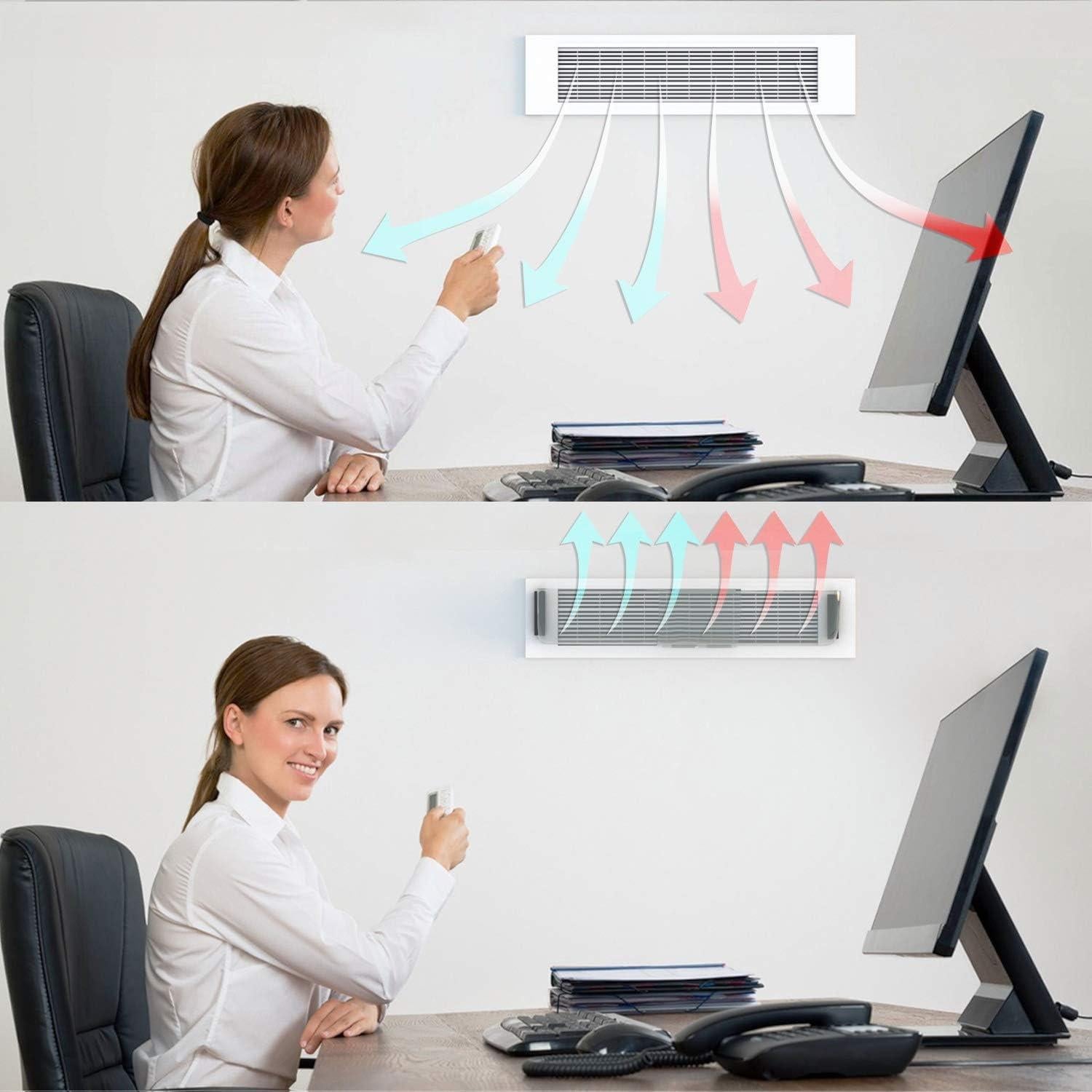 Deflector Magnético Ajustable de Calor Home Intuition (2 Piezas)