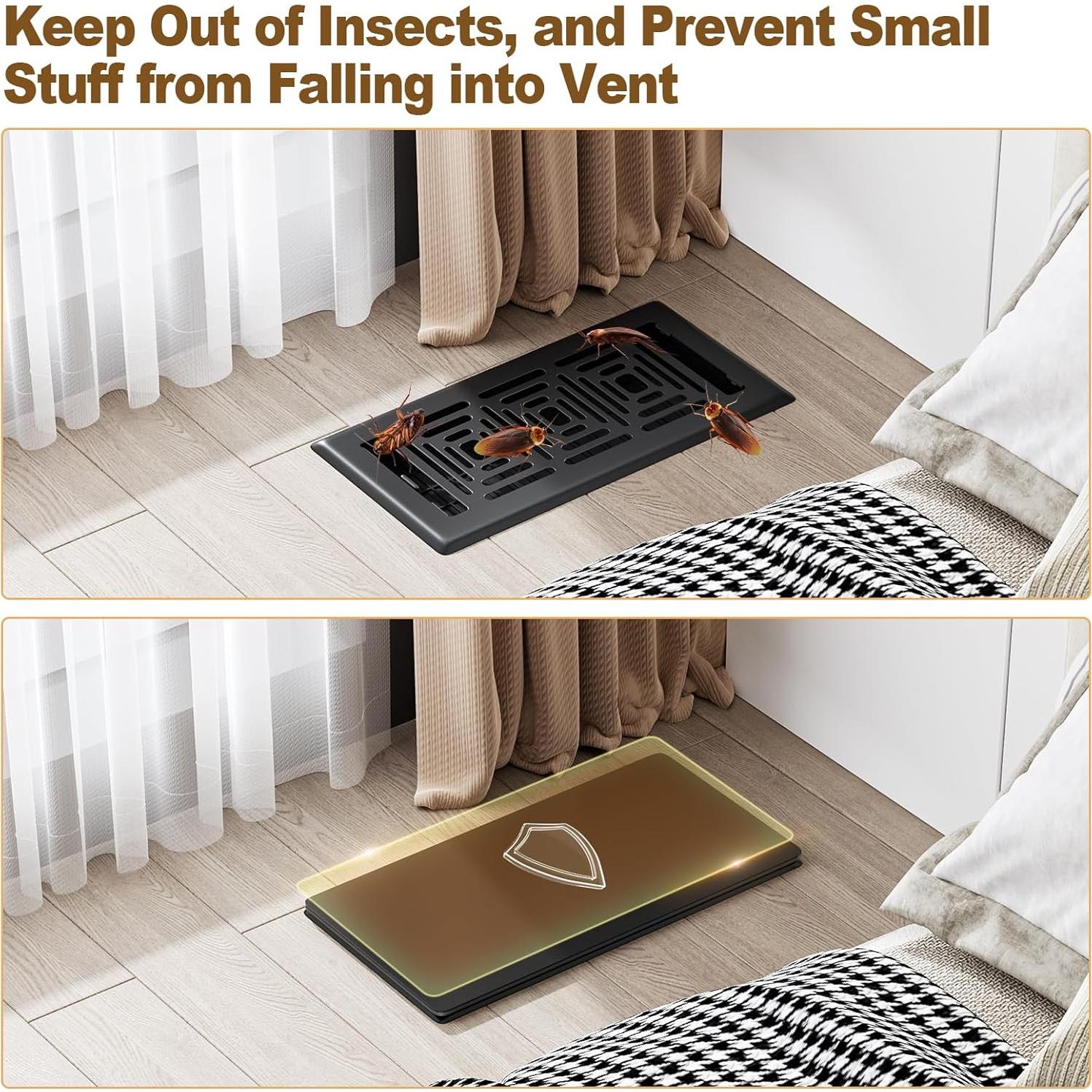 Cubiertas Magnéticas para Ventilación HQZHQZ 3 Paquete 19x30 cm