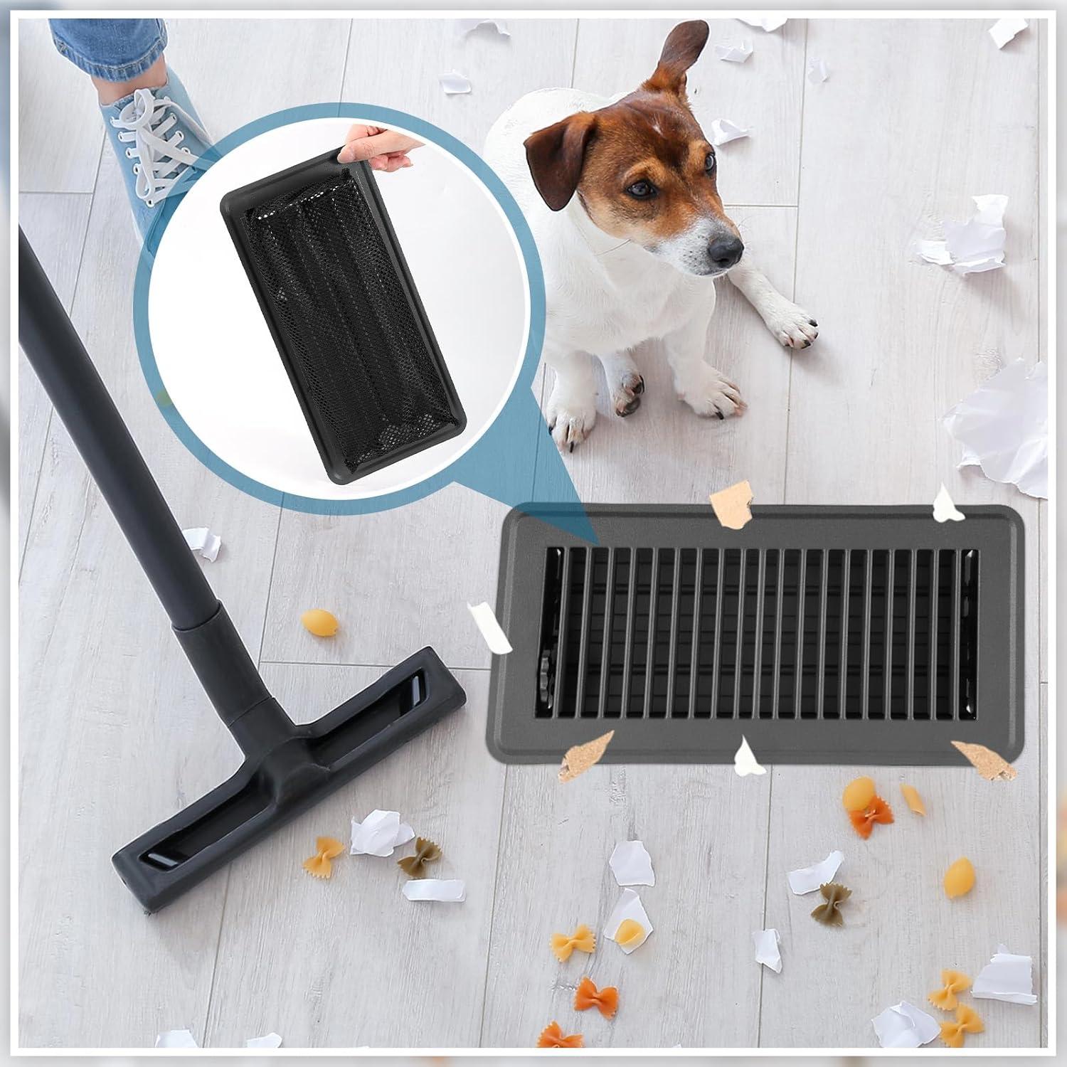 Juego de 24 Cubiertas de Ventilación de Piso Baquler 10x25 cm