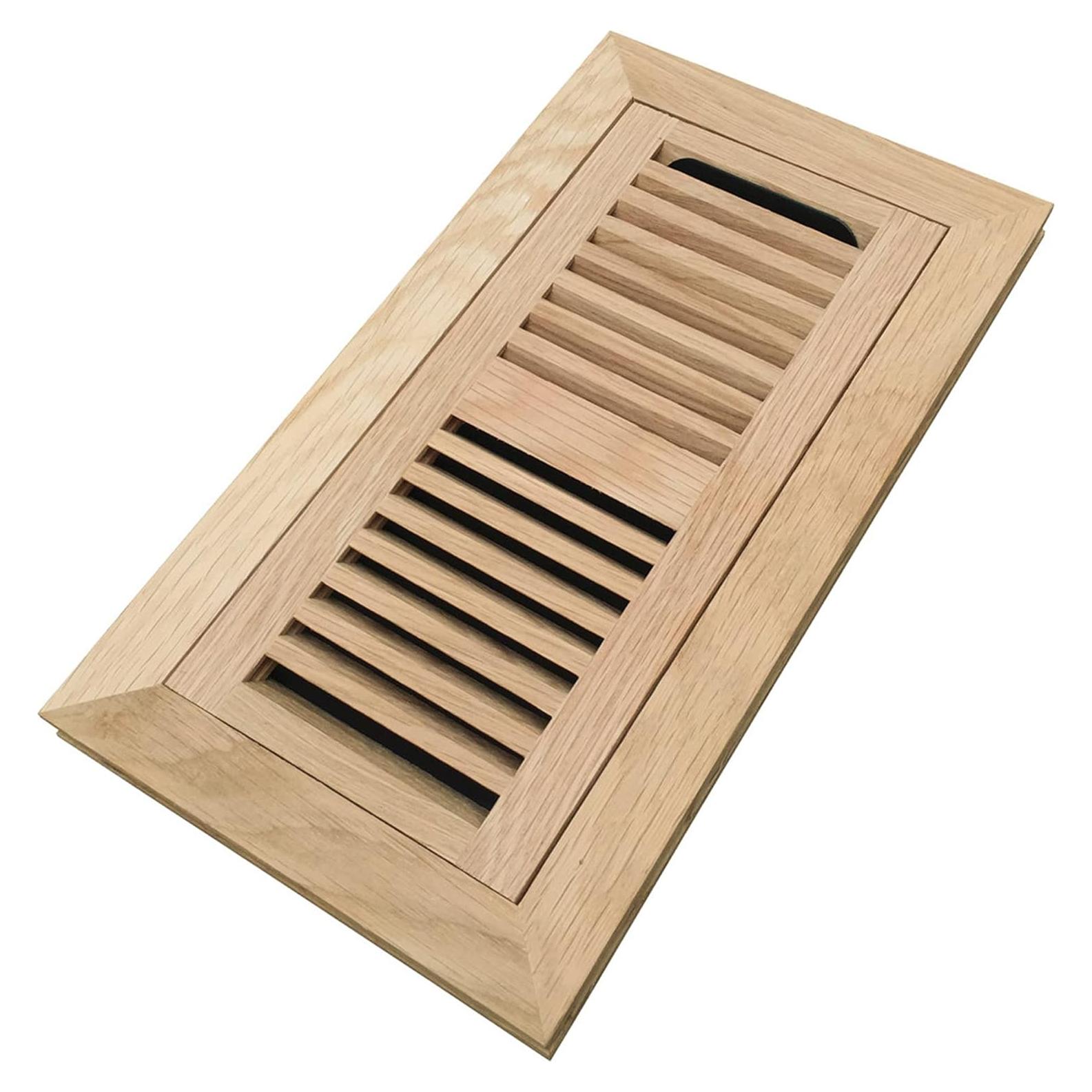 Registro de Piso Empotrado Homewell 4x10" Roble Blanco