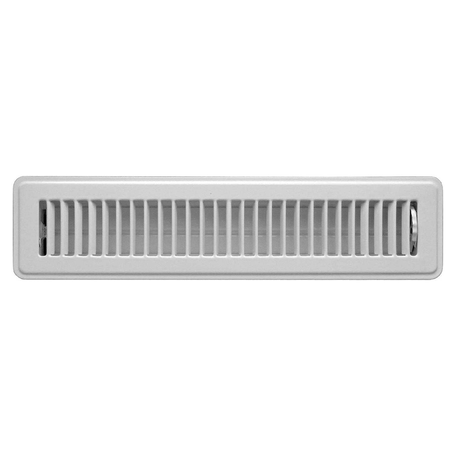 Registro de Ventilación Hartford 2" x 14" Acero Blanco