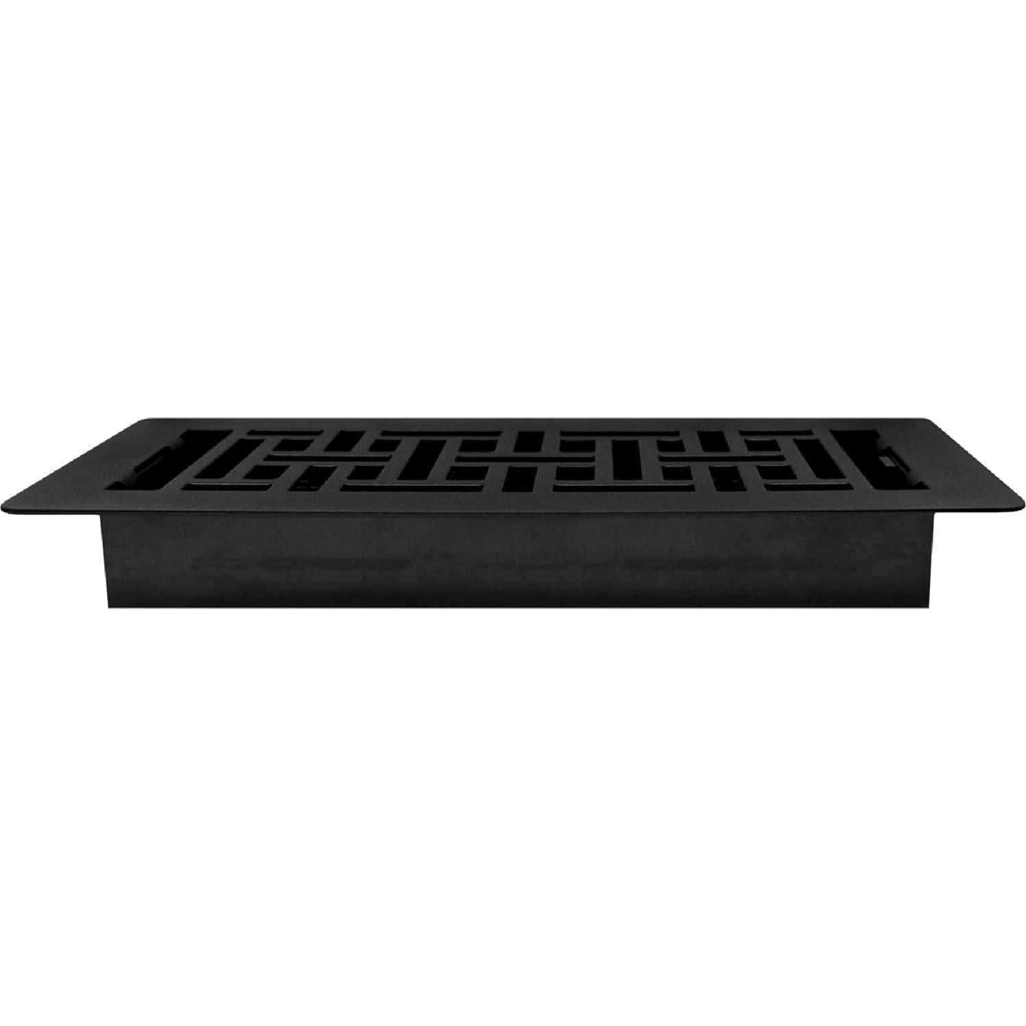 Rejilla de Bajo Perfil Decor Grates LAJH410-BLK 10x25 cm Negro
