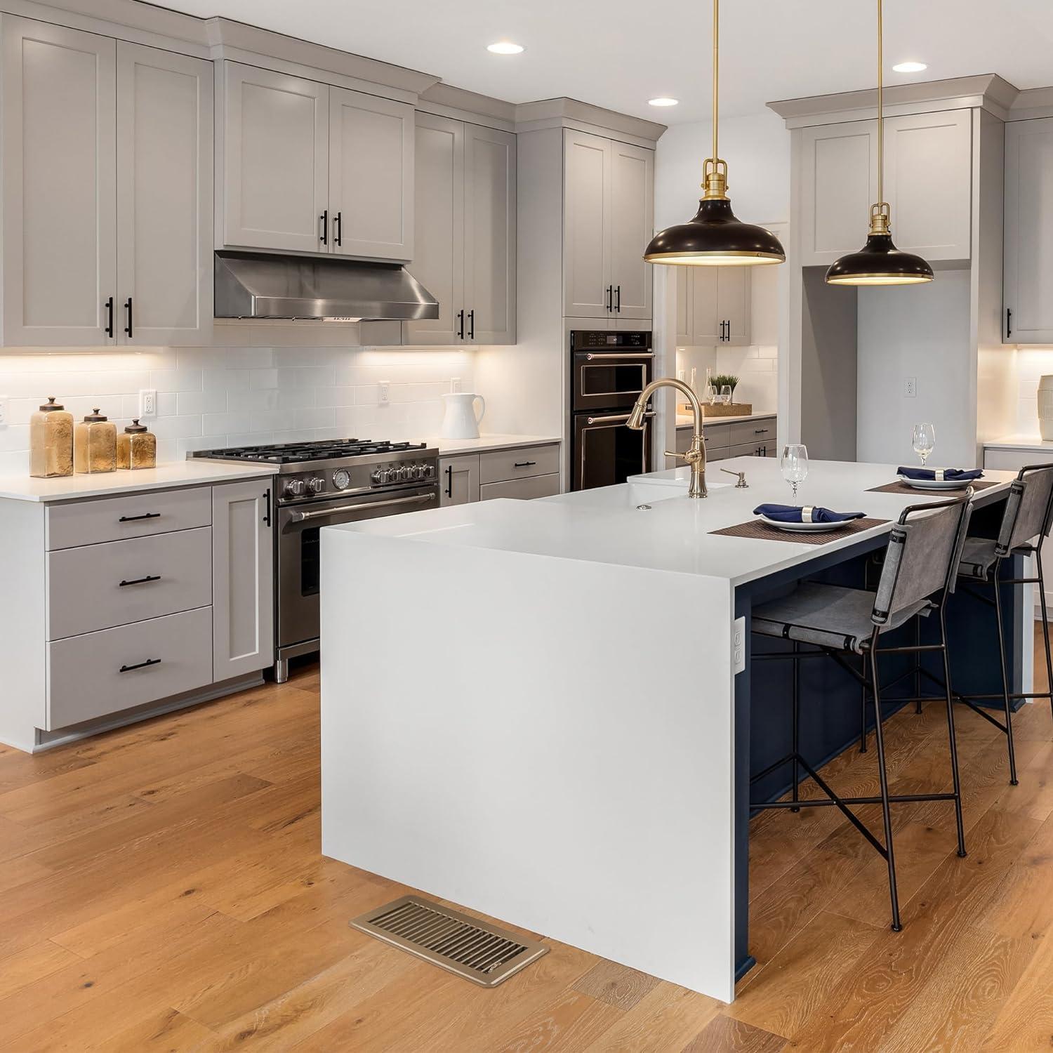 Registro de Ventilación de Piso 6x10 cm VE NI SCC - 2 Paquete