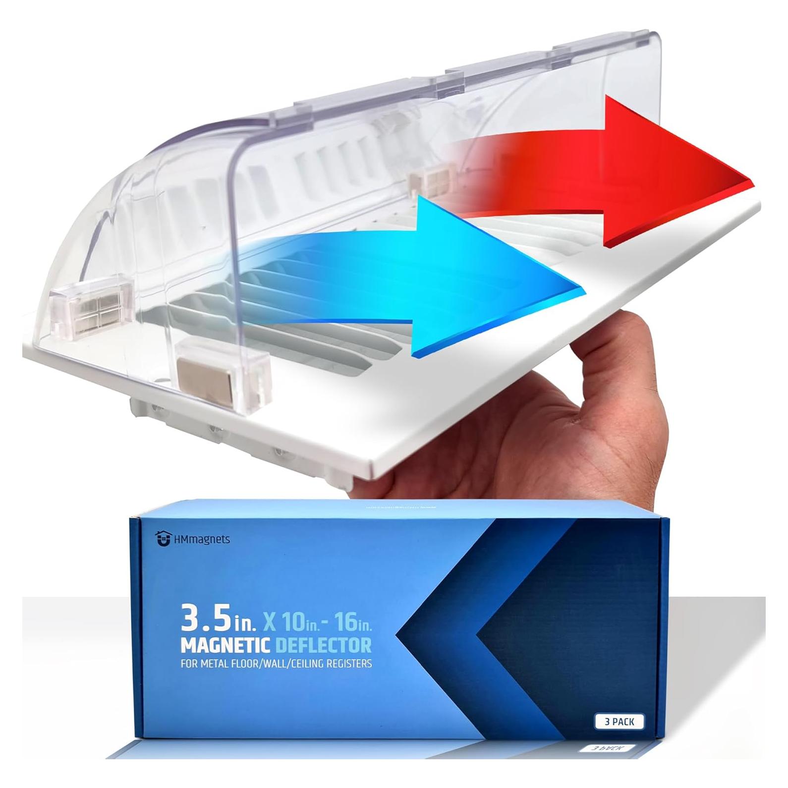Deflector Magnético de Aire HMmagnets - Ajustable 23.4 a 40.6 cm