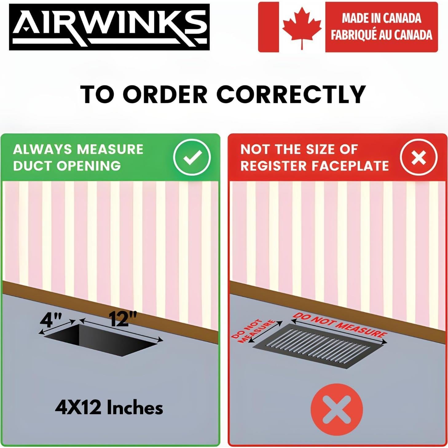 Cubierta de Ventilación de Piso AIRWINKS 4X12 cm, Metal Negro