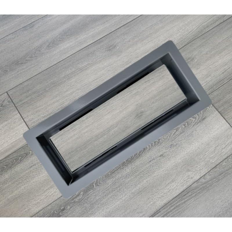 Cubierta de Ventilación de Piso MAZENHARD Gris 25.4x10.2cm