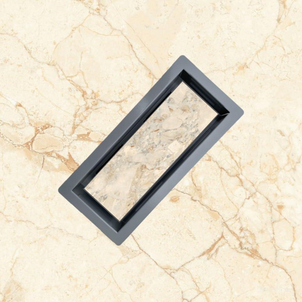 Cubierta de Ventilación de Piso MAZENHARD Gris 25.4x10.2cm