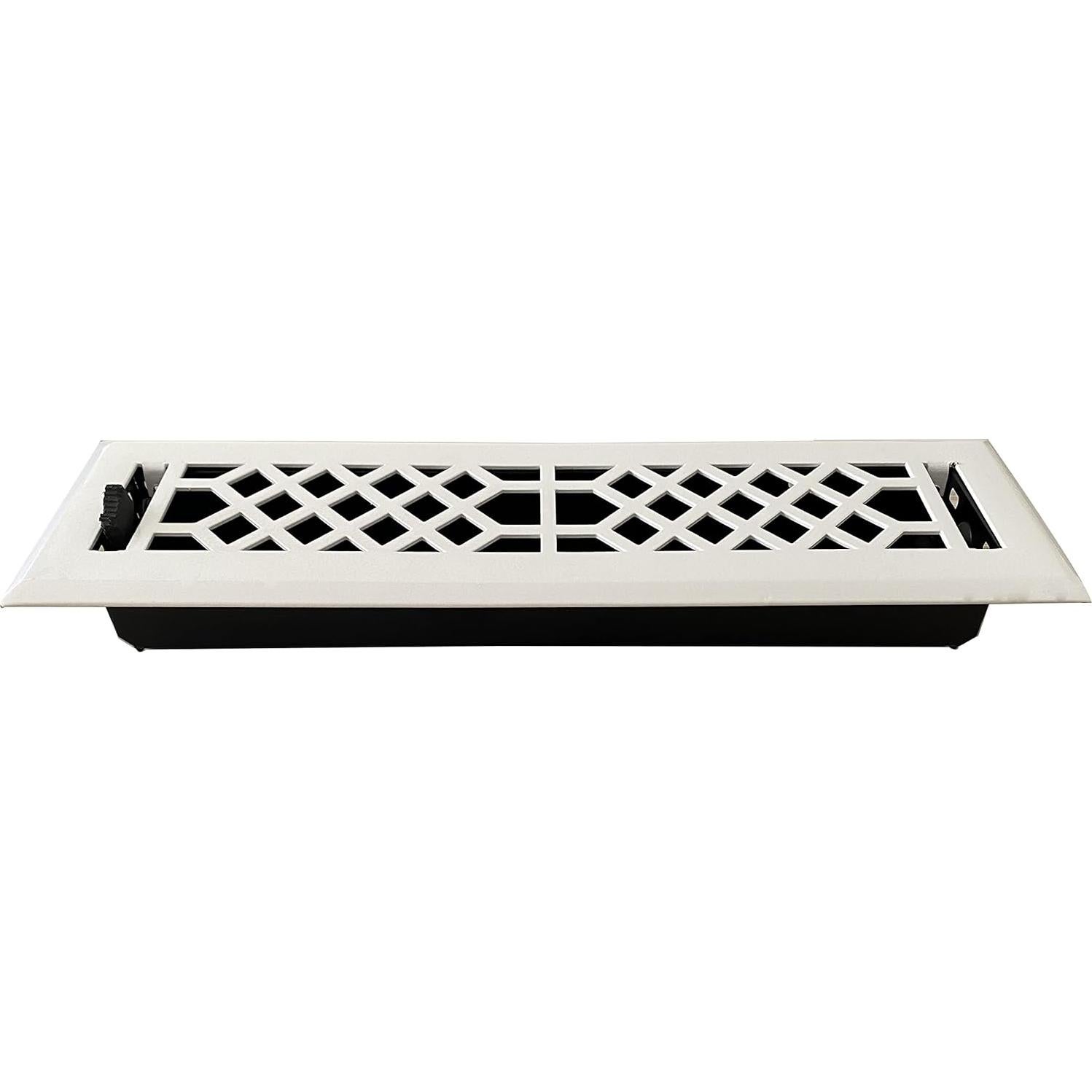 Cubierta de Ventilación de Acero Empire Register 2x12" Blanco