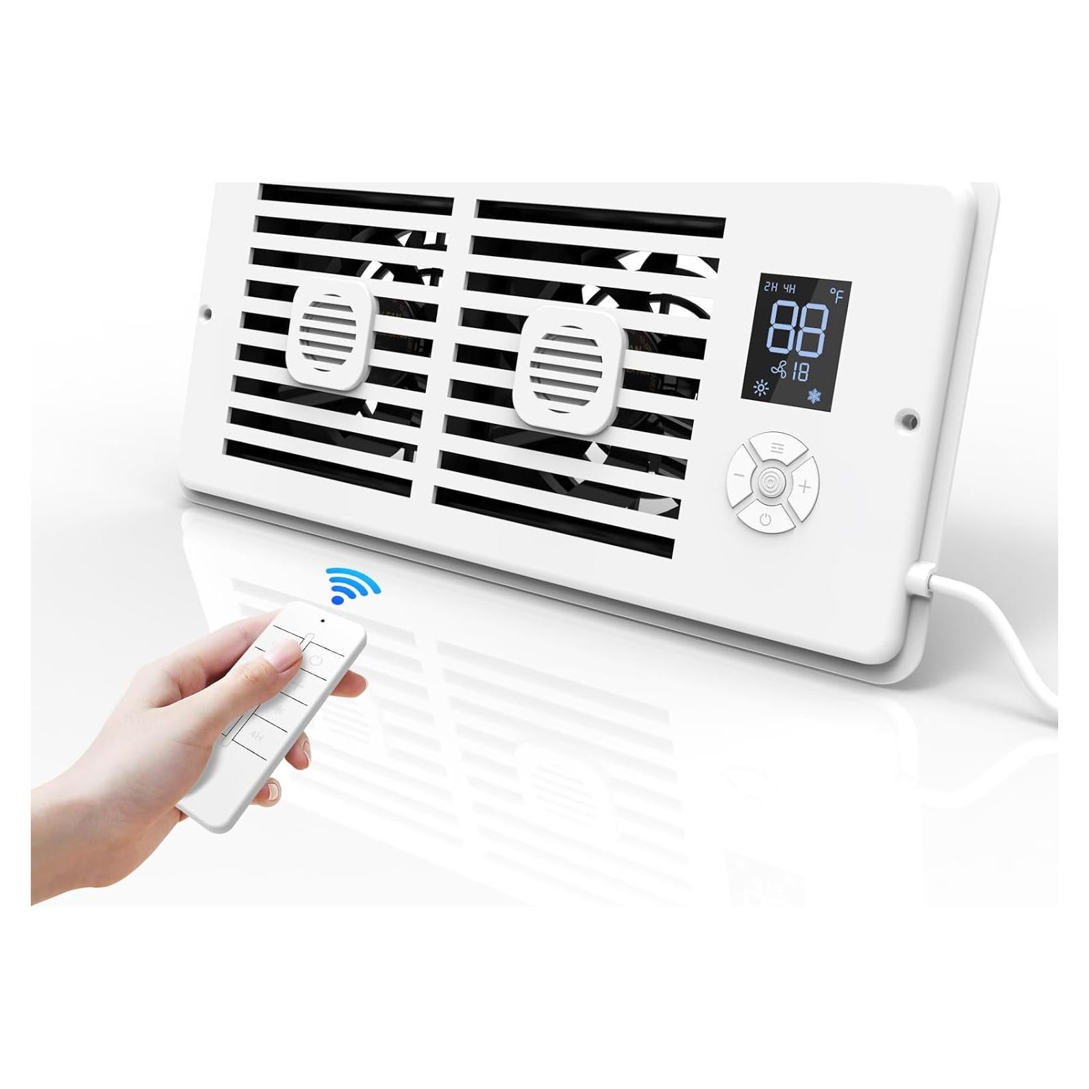 Ventilador Aumentador de Registro Estensoe PQFS-218 10 Velocidades