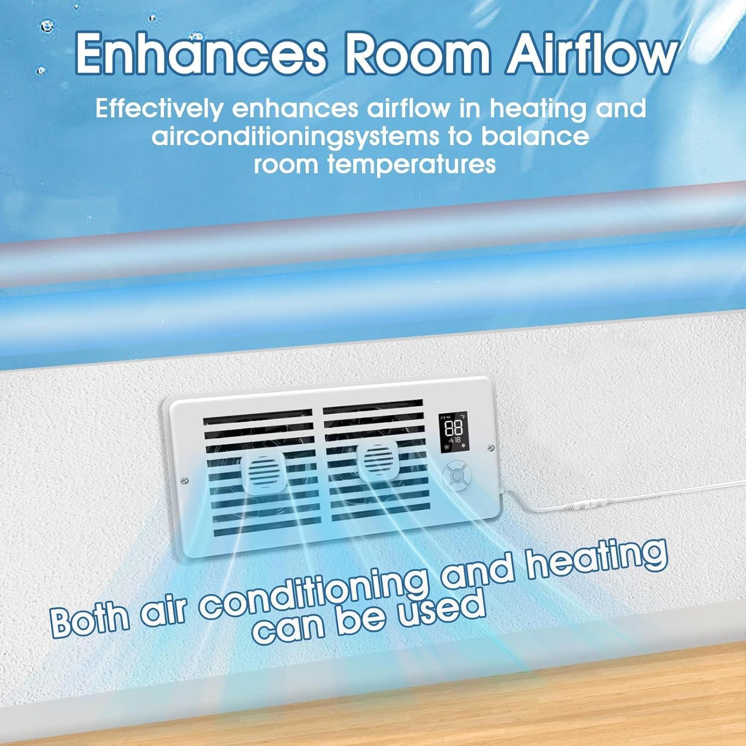 Ventilador Aumentador de Registro Estensoe PQFS-218 10 Velocidades