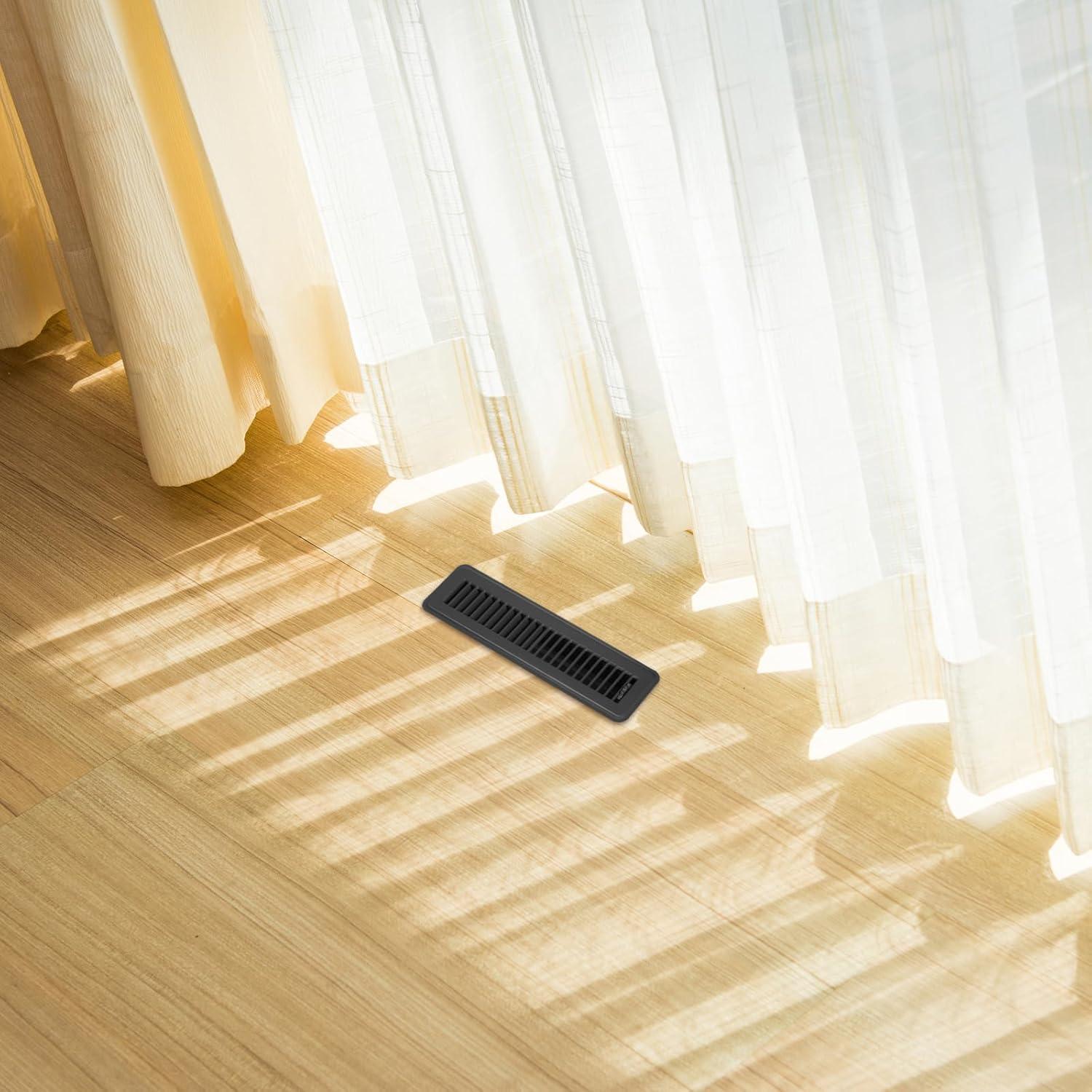 Cubiertas de Ventilación de Piso Tandefio 5.08x30.48 cm Gris