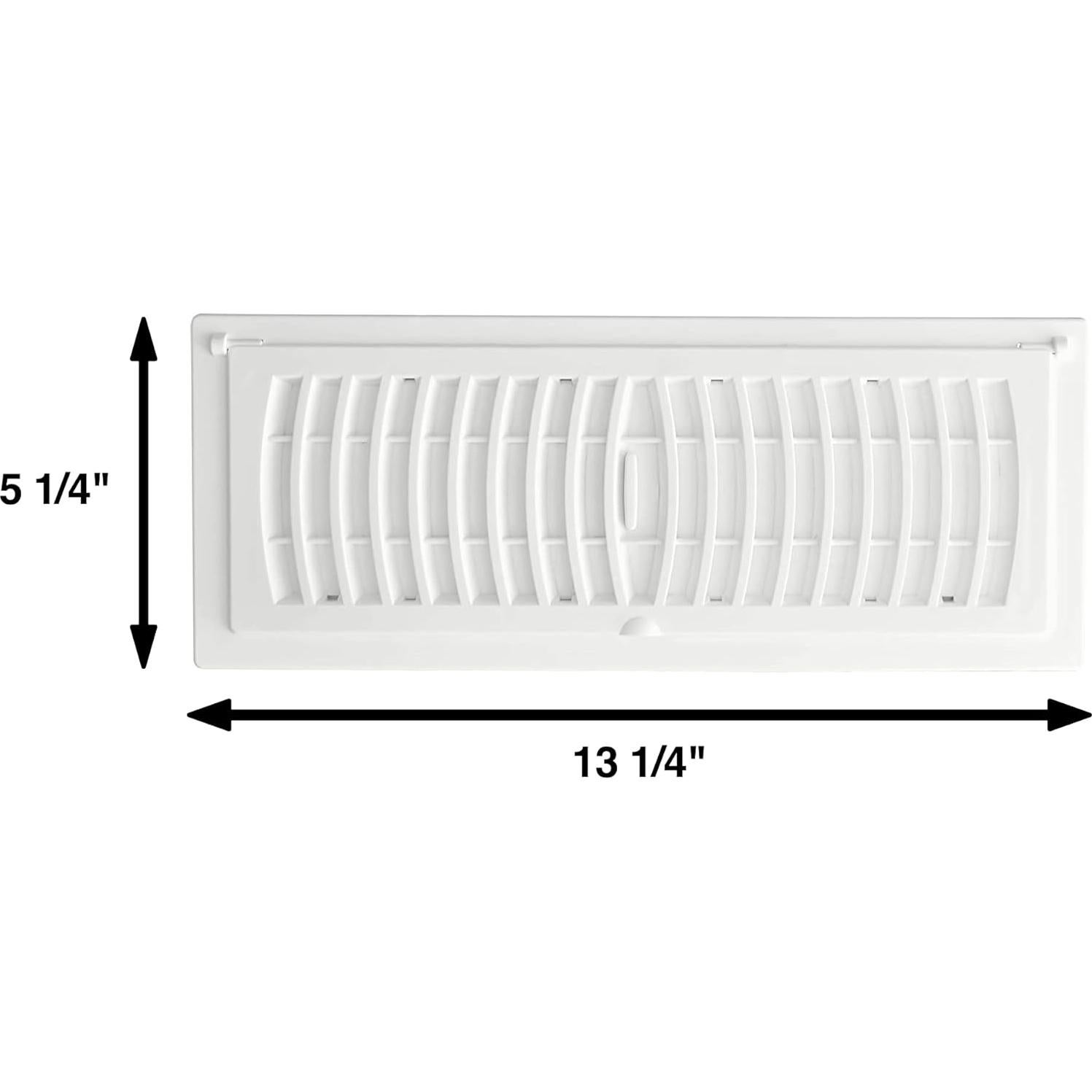 Registro de Ventilación Hartford Pop Up 33.66 x 13.34 cm Blanco