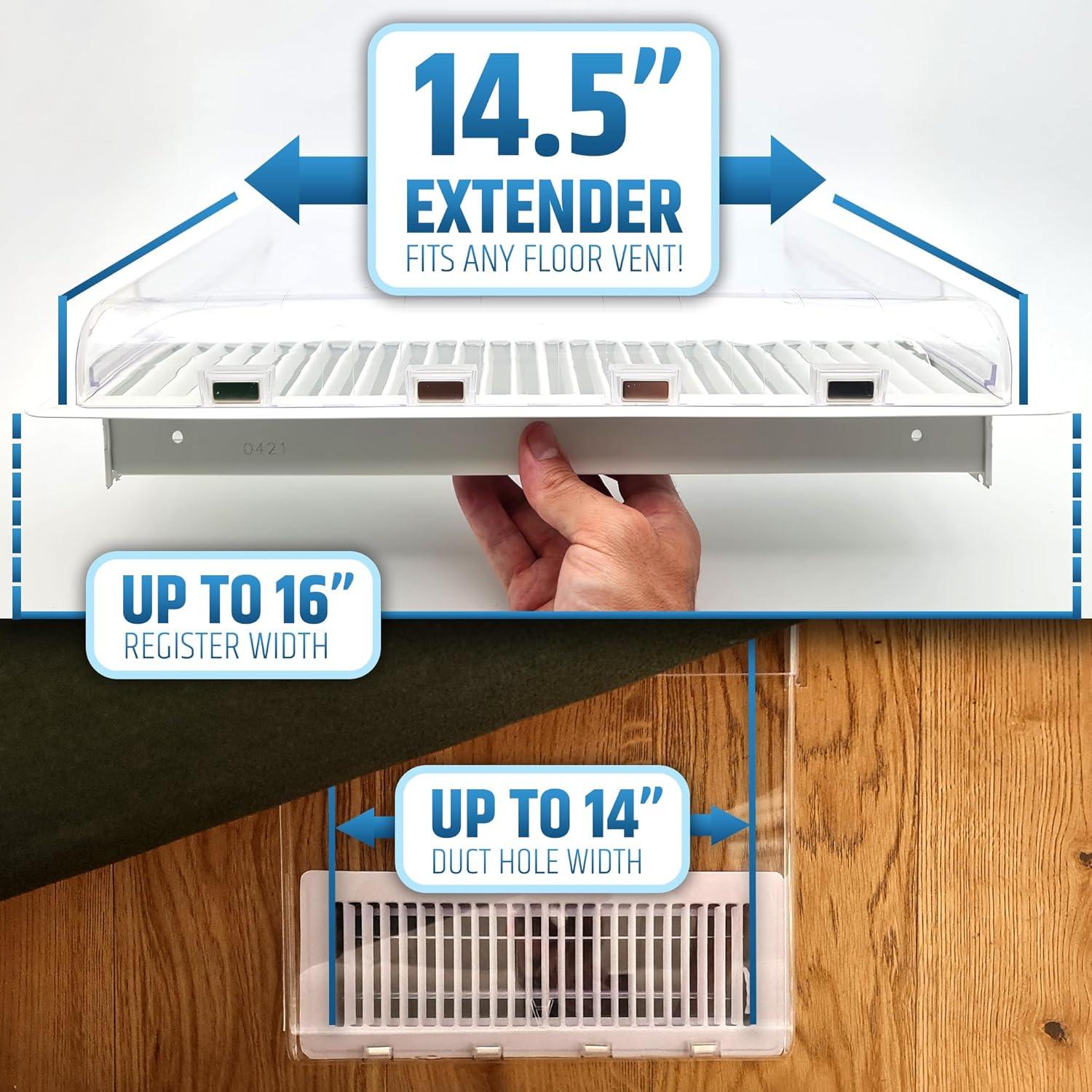 Extensor de Ventilación Magnético HMmagnets 33-97 cm Ajustable