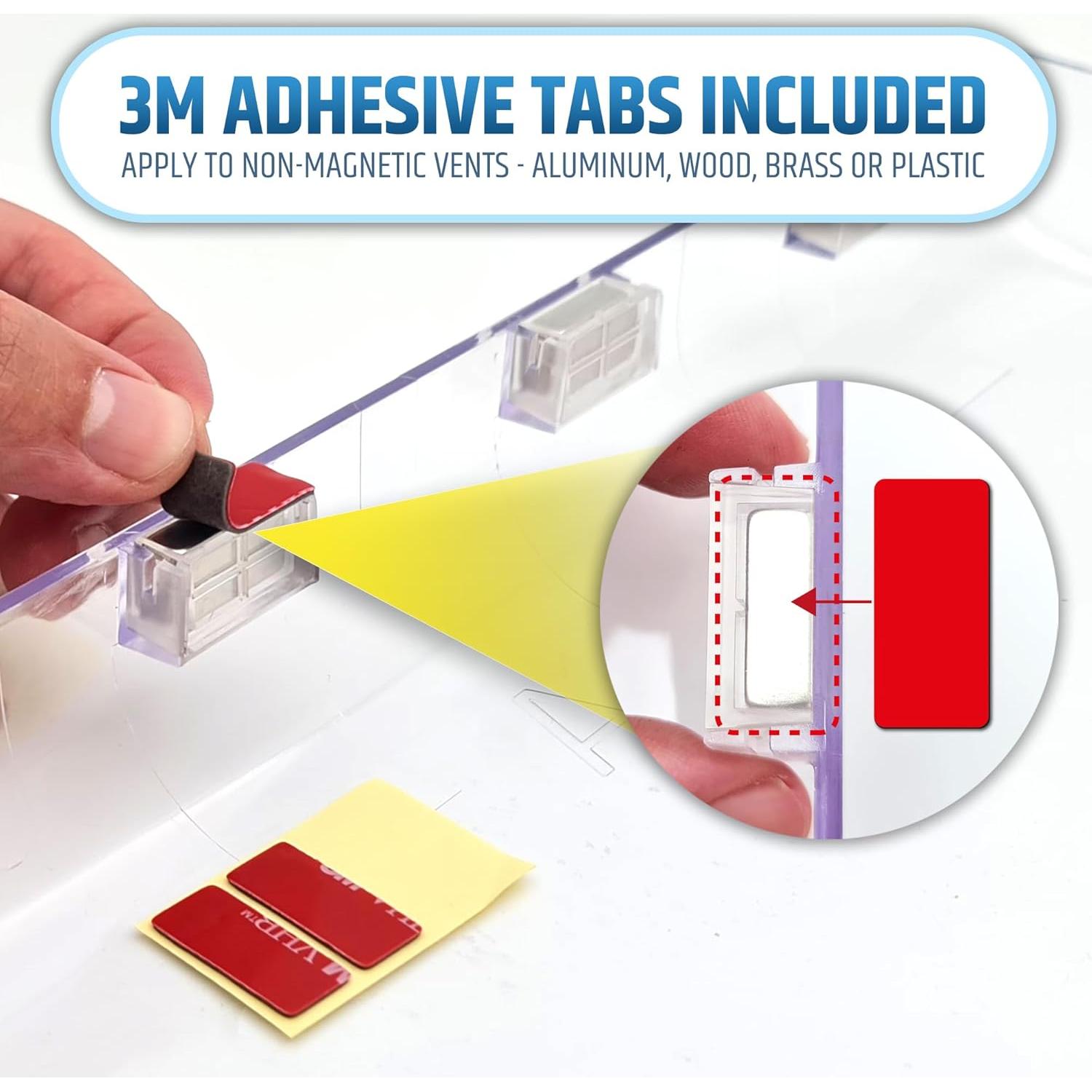 Extensor de Ventilación Magnético HMmagnets 33-97 cm Ajustable