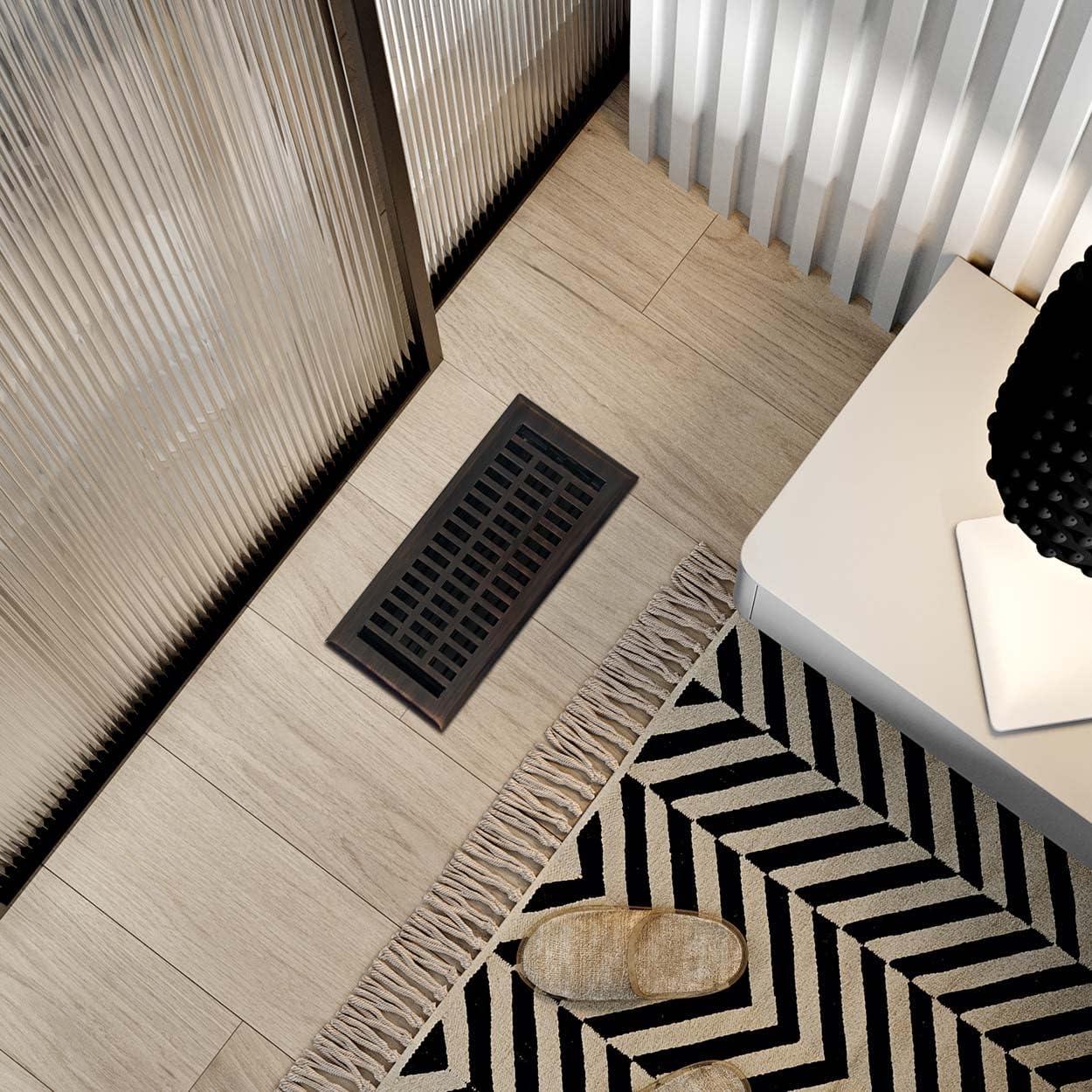 Cubierta de Ventilación Tiara Handicrafts 10x25 cm Bronce Aceitado