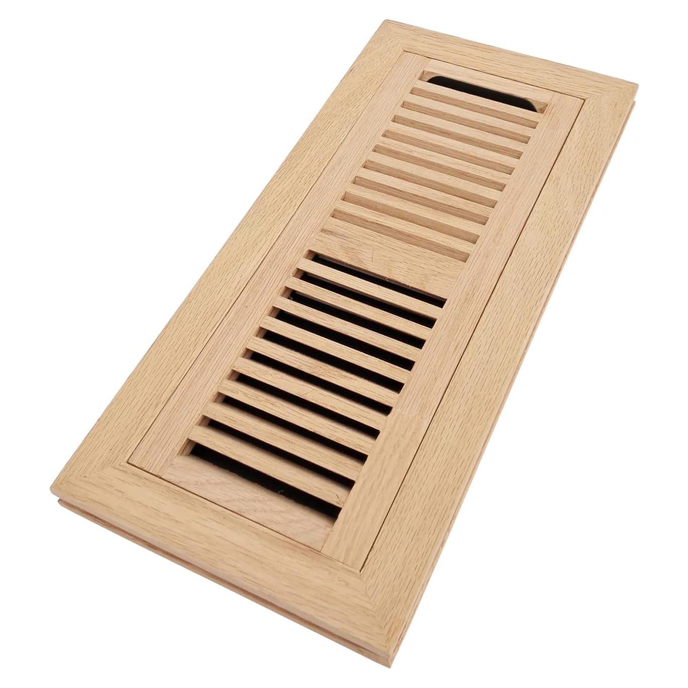 Registro de Piso Empotrado Homewell 4x12" Roble Rojo