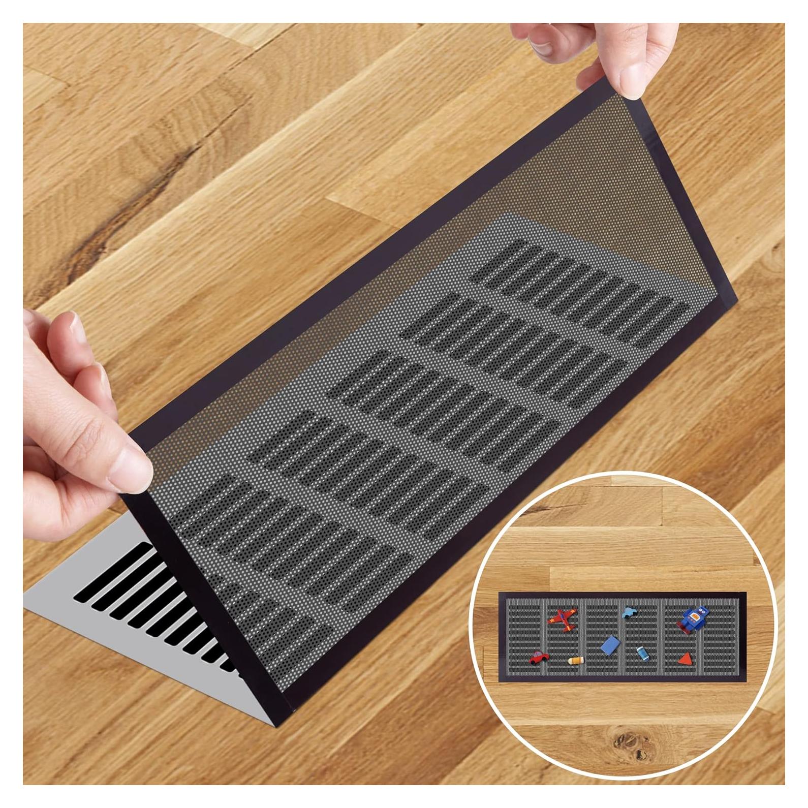 Cubiertas de malla para ventilación de suelo LFUTARI 8 piezas