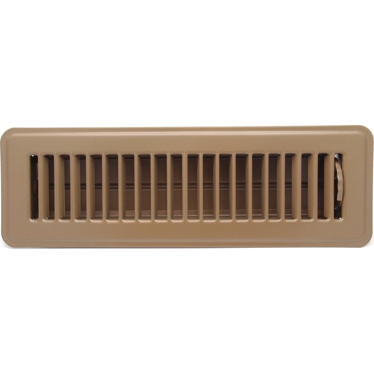 Registro de Piso HVAC Premium 3x10 cm Marrón Alta Resistencia