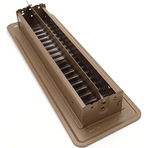 Registro de Piso HVAC Premium 3x10 cm Marrón Alta Resistencia